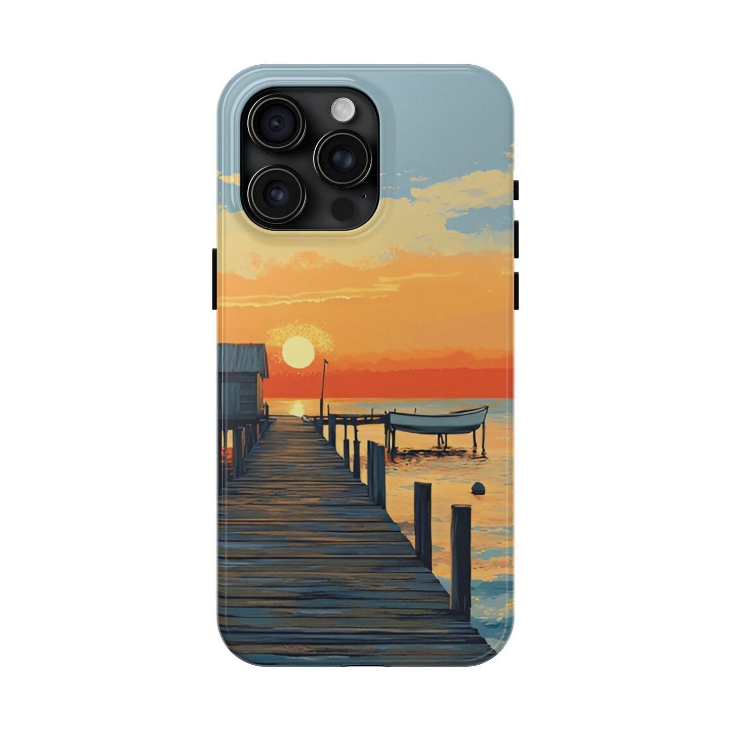 Coastal Sunrise Tough Phone Case For iphone & Samsung Galaxy - Ruppy's Creations