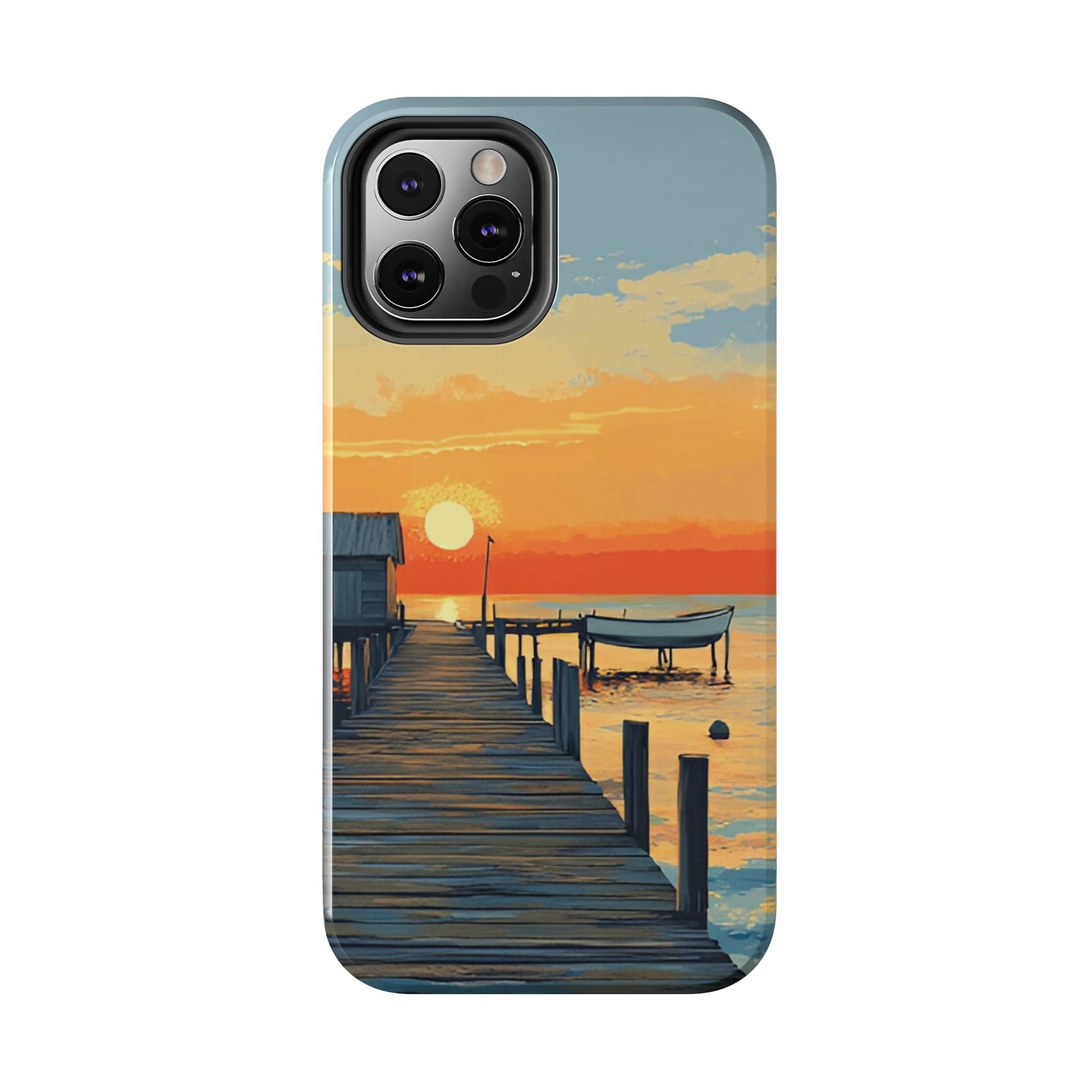 Coastal Sunrise Tough Phone Case For iphone & Samsung Galaxy - Ruppy's Creations