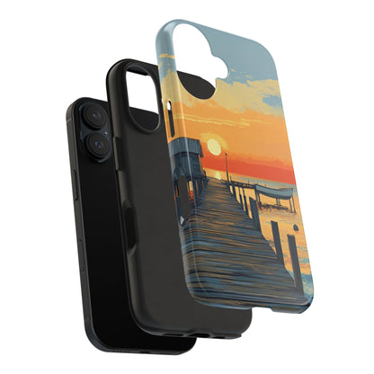 Coastal Sunrise Tough Phone Case For iphone & Samsung Galaxy - Ruppy's Creations