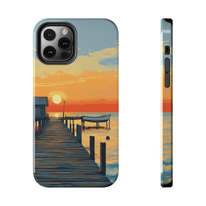 Coastal Sunrise Tough Phone Case For iphone & Samsung Galaxy - Ruppy's Creations