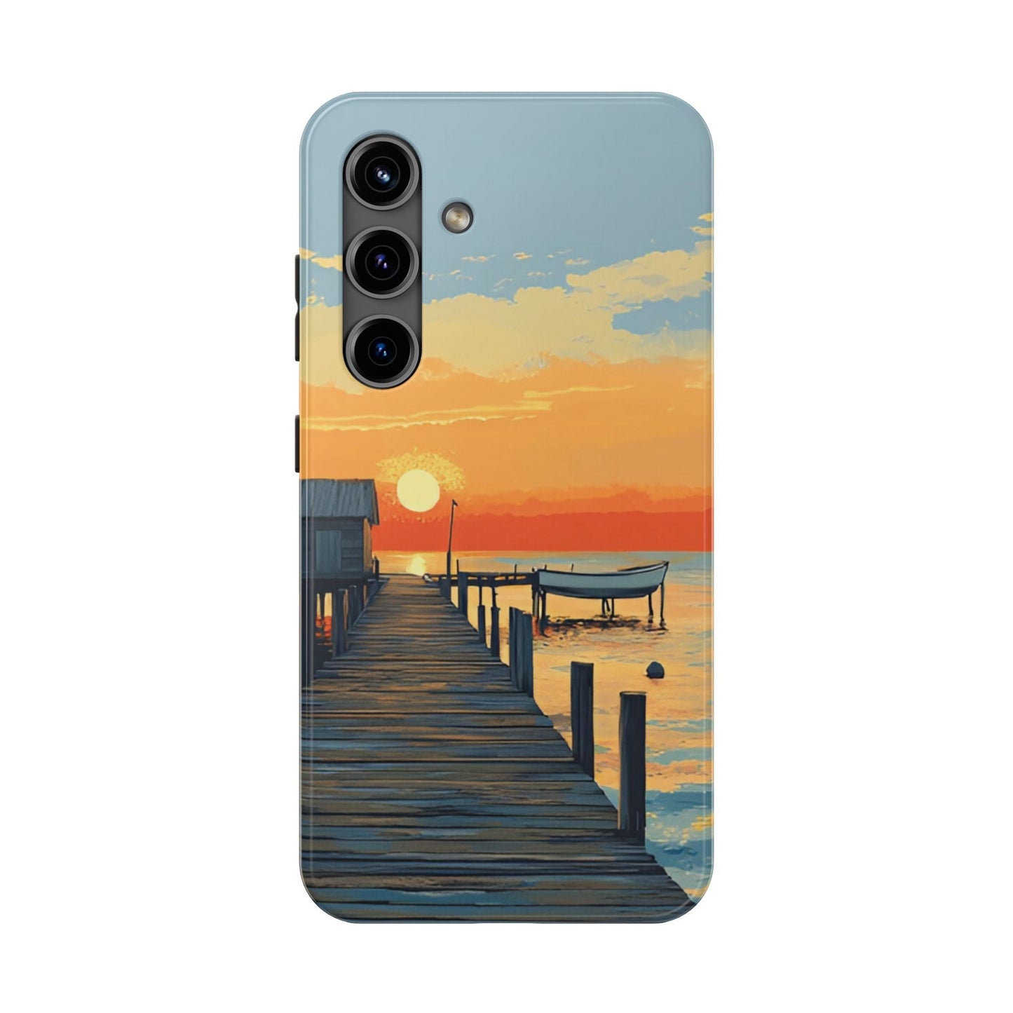 Coastal Sunrise Tough Phone Case For iphone & Samsung Galaxy - Ruppy's Creations