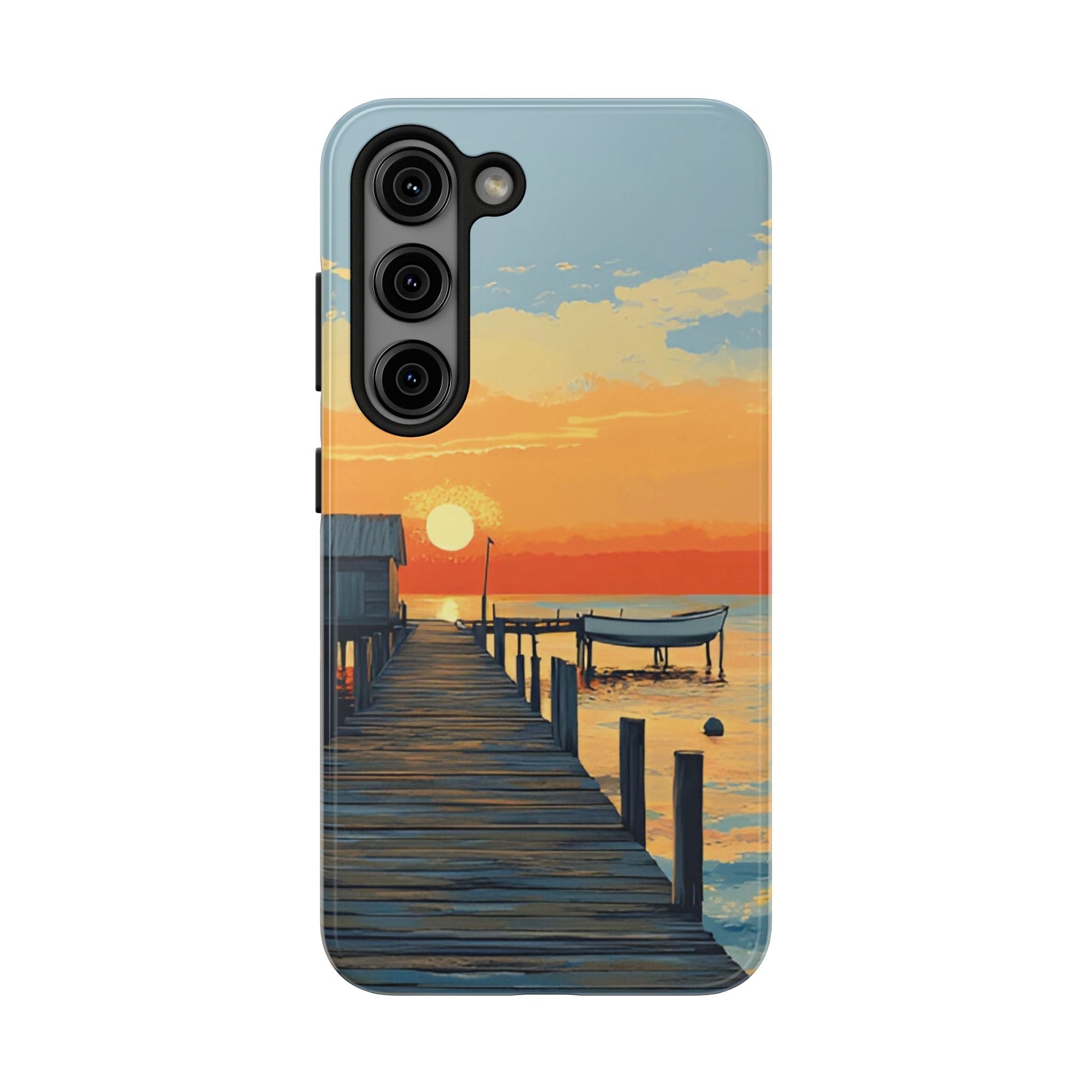 Coastal Sunrise Tough Phone Case For iphone & Samsung Galaxy - Ruppy's Creations