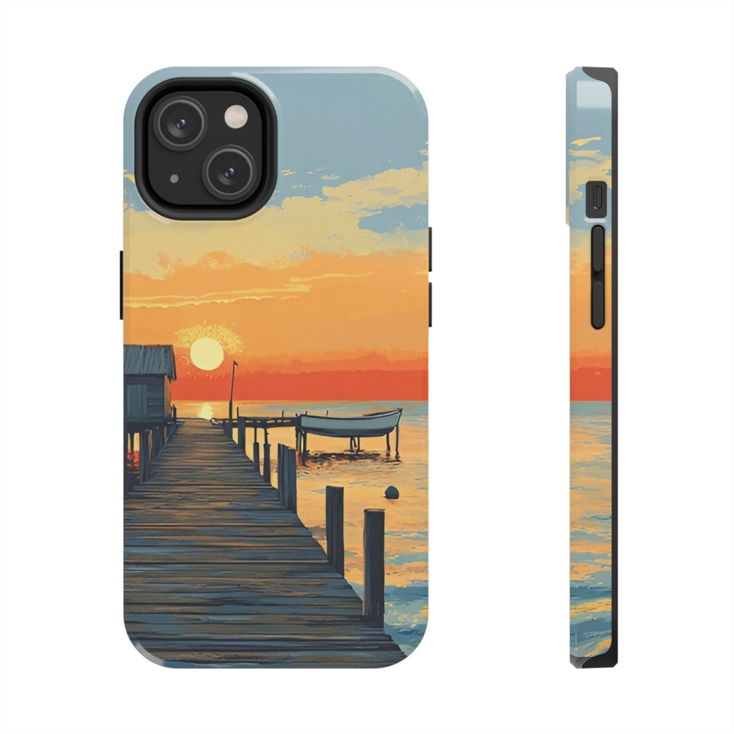 Coastal Sunrise Tough Phone Case For iphone & Samsung Galaxy - Ruppy's Creations