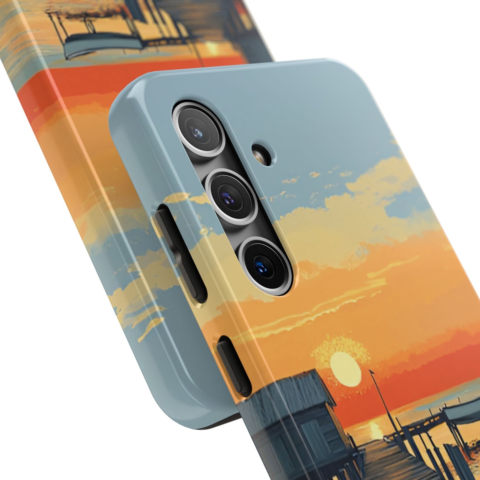 Coastal Sunrise Tough Phone Case For iphone & Samsung Galaxy - Ruppy's Creations