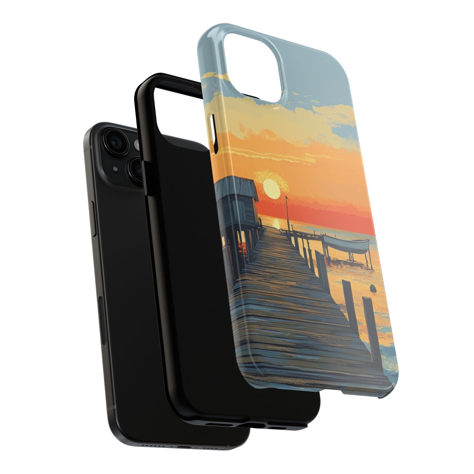 Coastal Sunrise Tough Phone Case For iphone & Samsung Galaxy - Ruppy's Creations