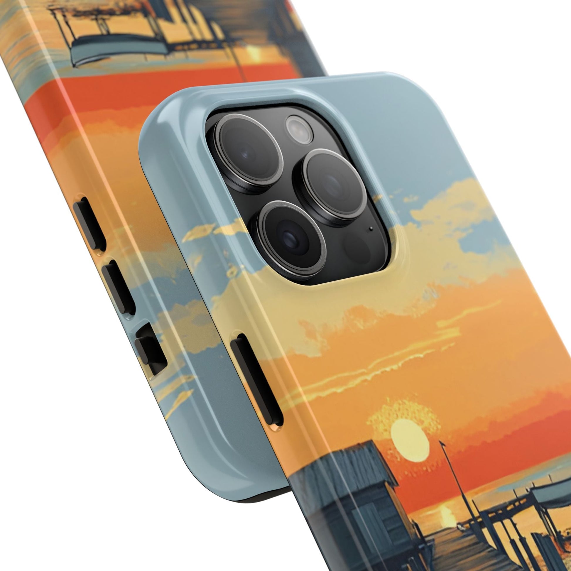 Coastal Sunrise Tough Phone Case For iphone & Samsung Galaxy - Ruppy's Creations