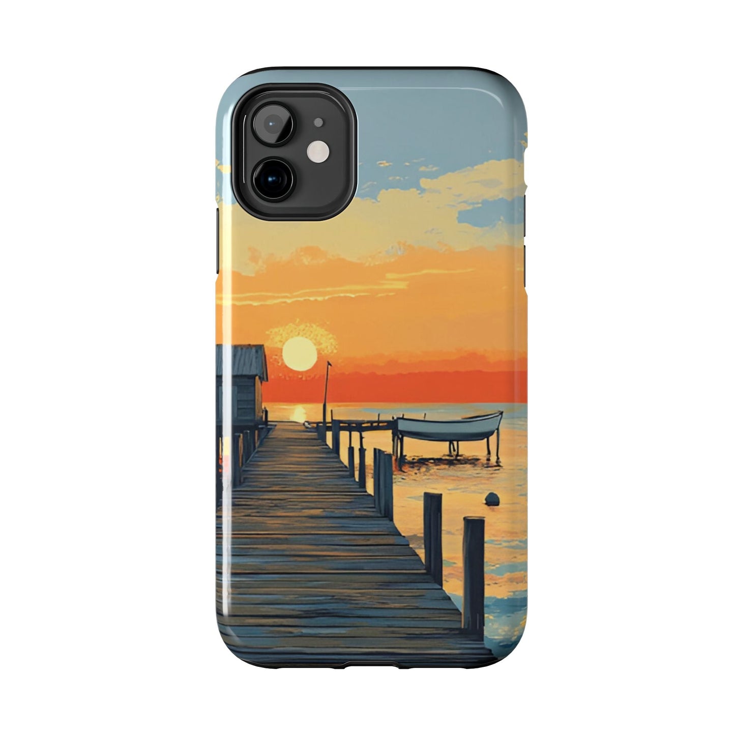 Coastal Sunrise Tough Phone Case For iphone & Samsung Galaxy - Ruppy's Creations