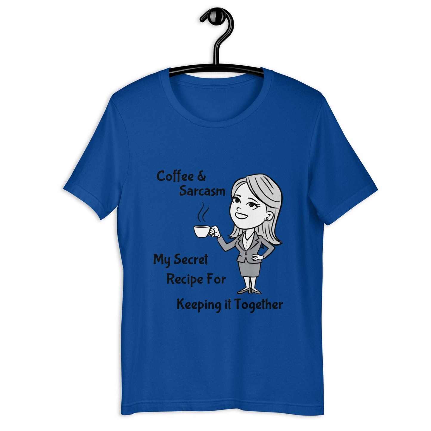 Coffee & Sarcasm Women's Lightweight Tee - Ruppy's Creations