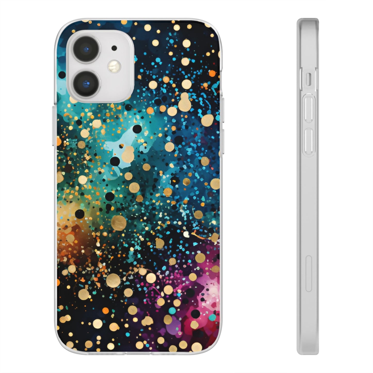 Confetti Explosion Flexi Case For iphone & Samsung Galaxy - Ruppy's Creations