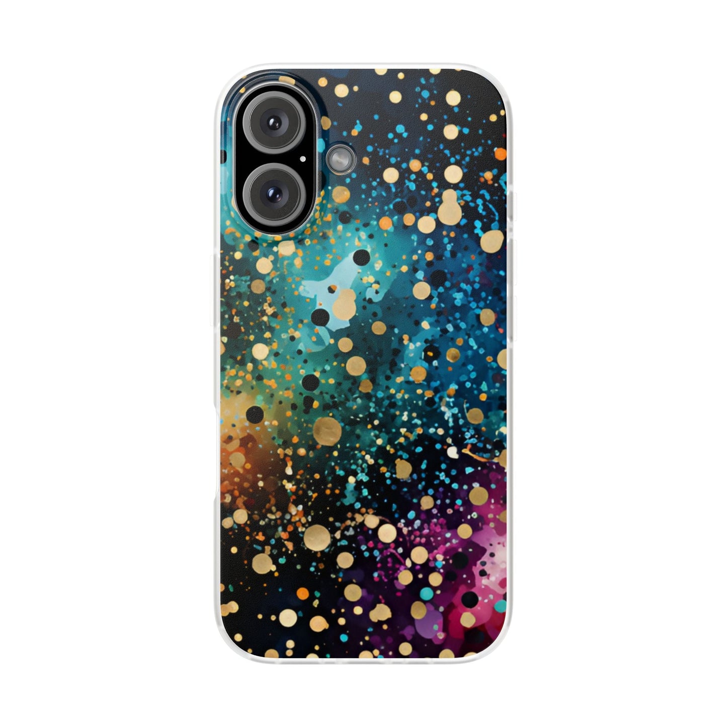 Confetti Explosion Flexi Case For iphone & Samsung Galaxy - Ruppy's Creations