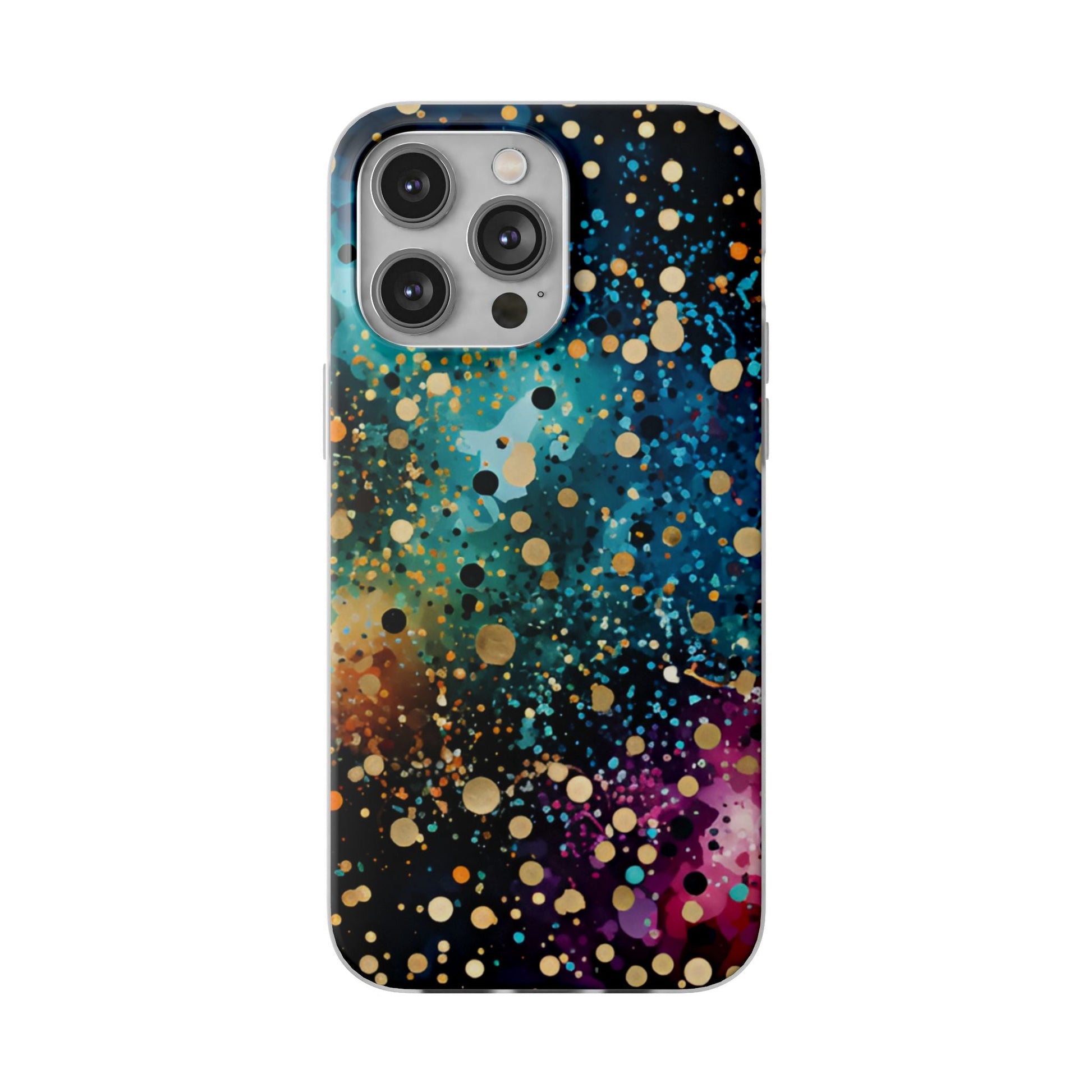 Confetti Explosion Flexi Case For iphone & Samsung Galaxy - Ruppy's Creations