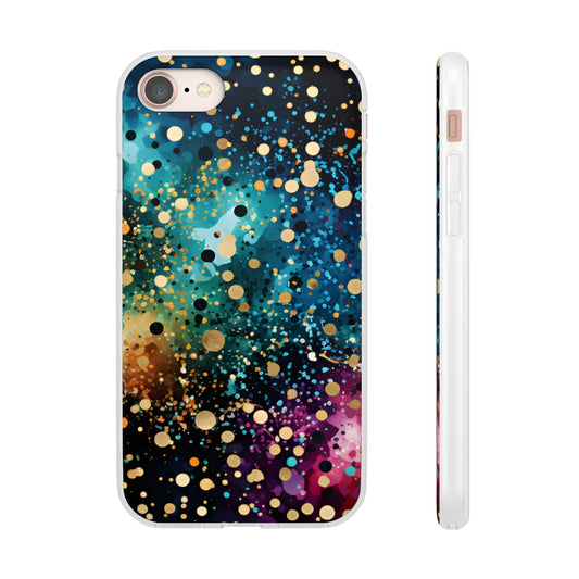 Confetti Explosion Flexi Case For iphone & Samsung Galaxy - Ruppy's Creations