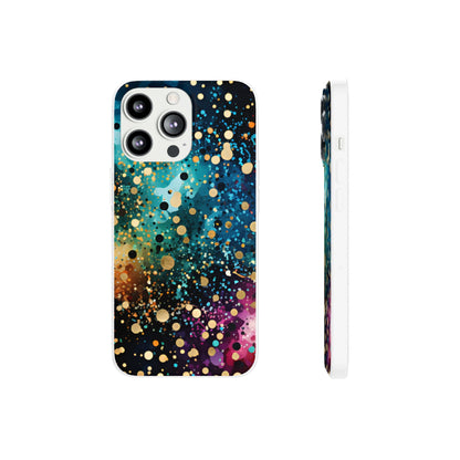 Confetti Explosion Flexi Case For iphone & Samsung Galaxy - Ruppy's Creations