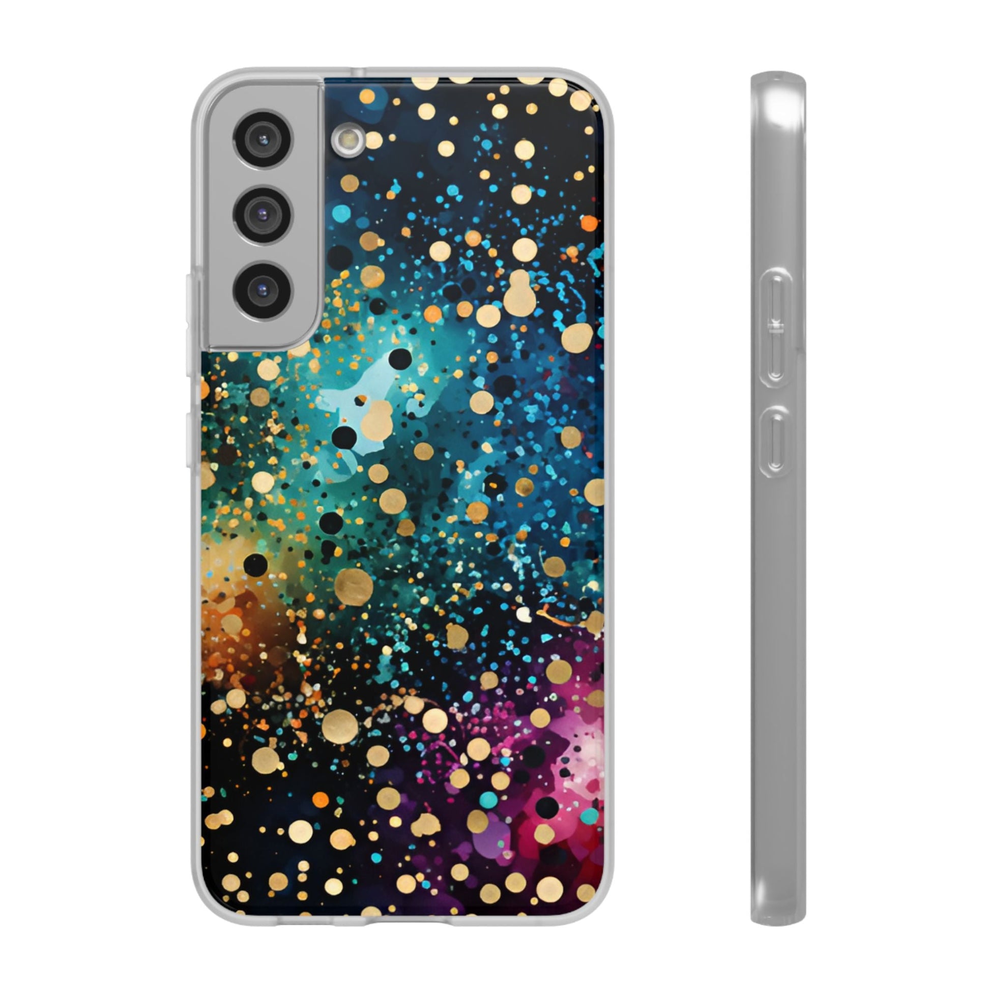 Confetti Explosion Flexi Case For iphone & Samsung Galaxy - Ruppy's Creations