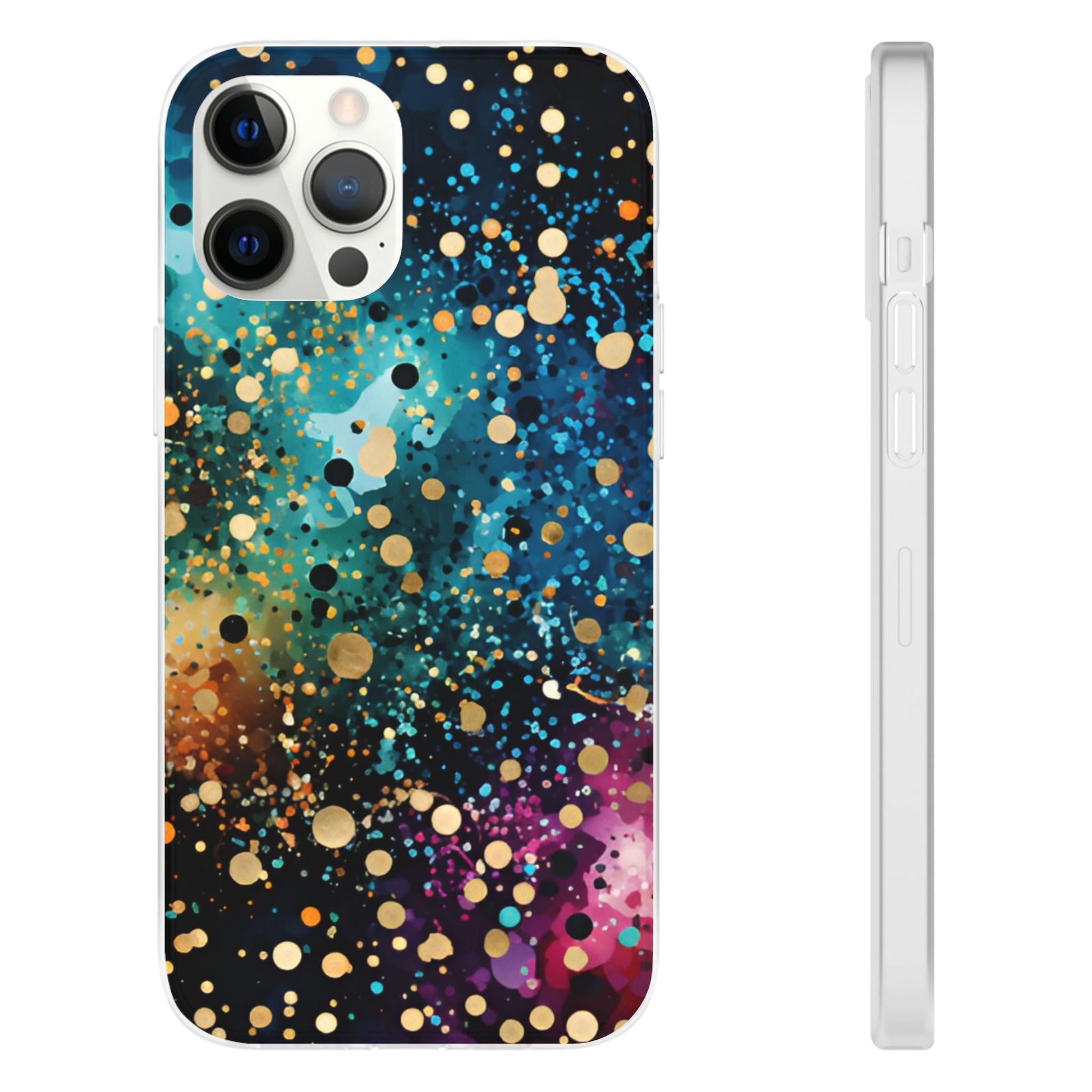 Confetti Explosion Flexi Case For iphone & Samsung Galaxy - Ruppy's Creations