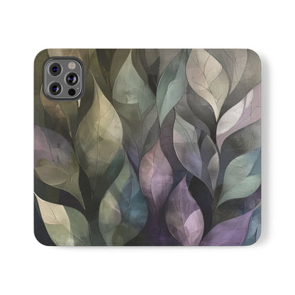 Contempo Leaf Flip Case - Ruppy's Creations