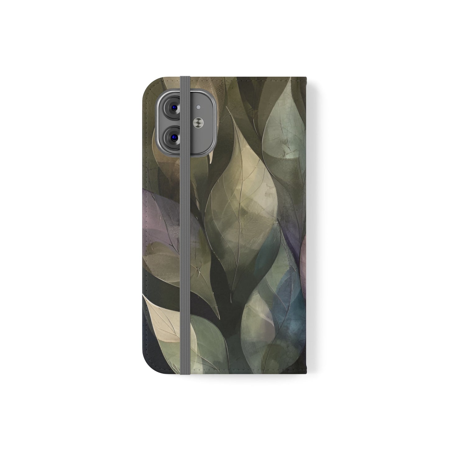 Contempo Leaf Flip Case - Ruppy's Creations