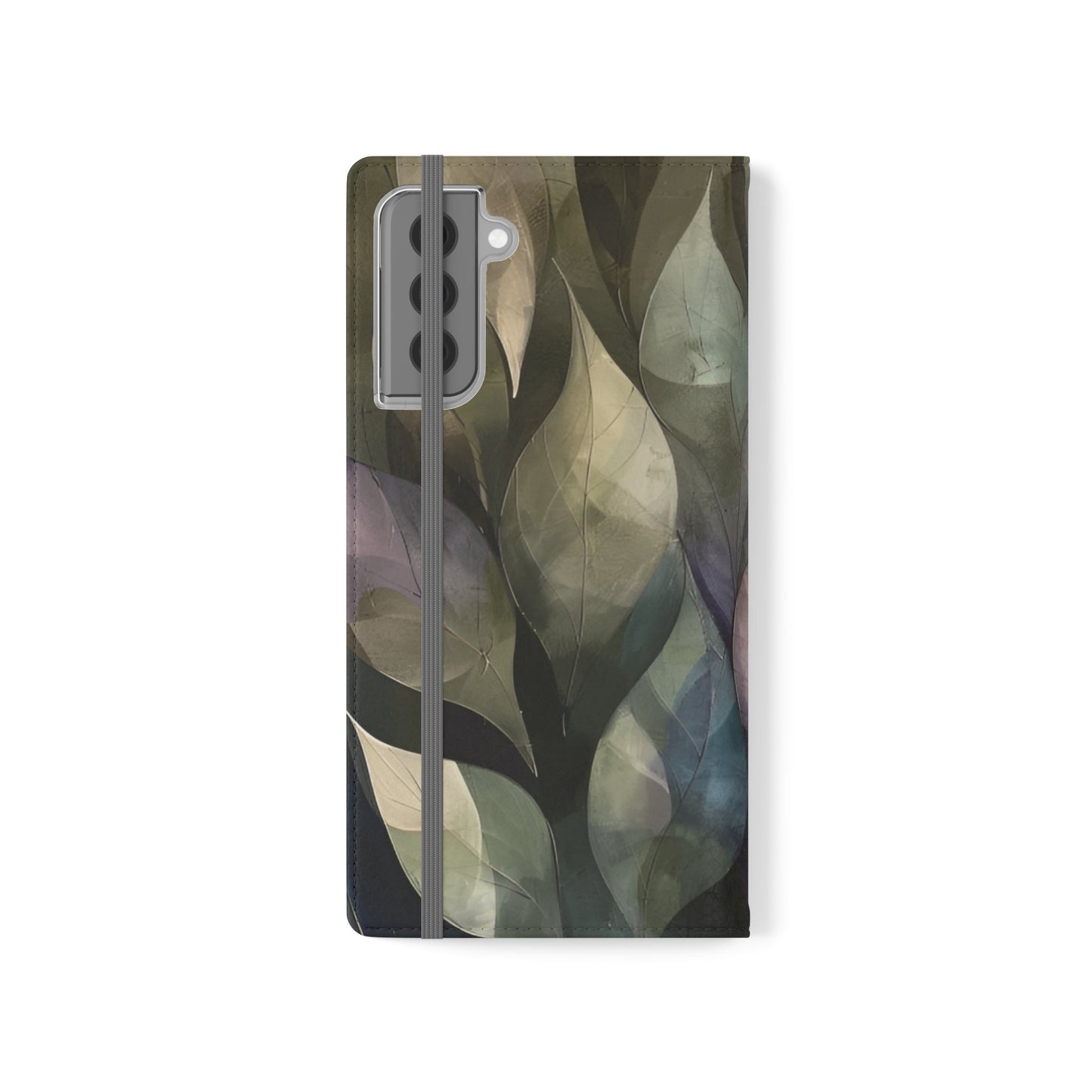 Contempo Leaf Flip Case - Ruppy's Creations