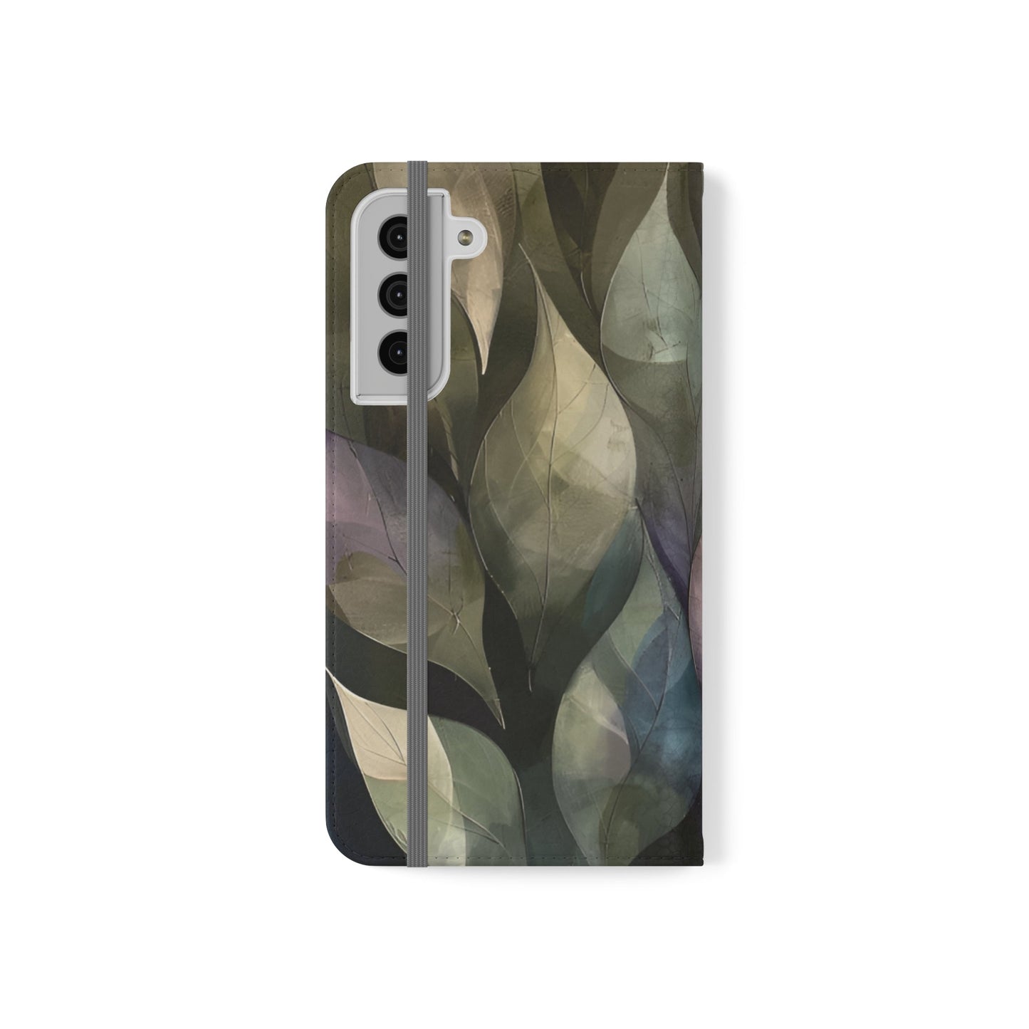 Contempo Leaf Flip Case - Ruppy's Creations