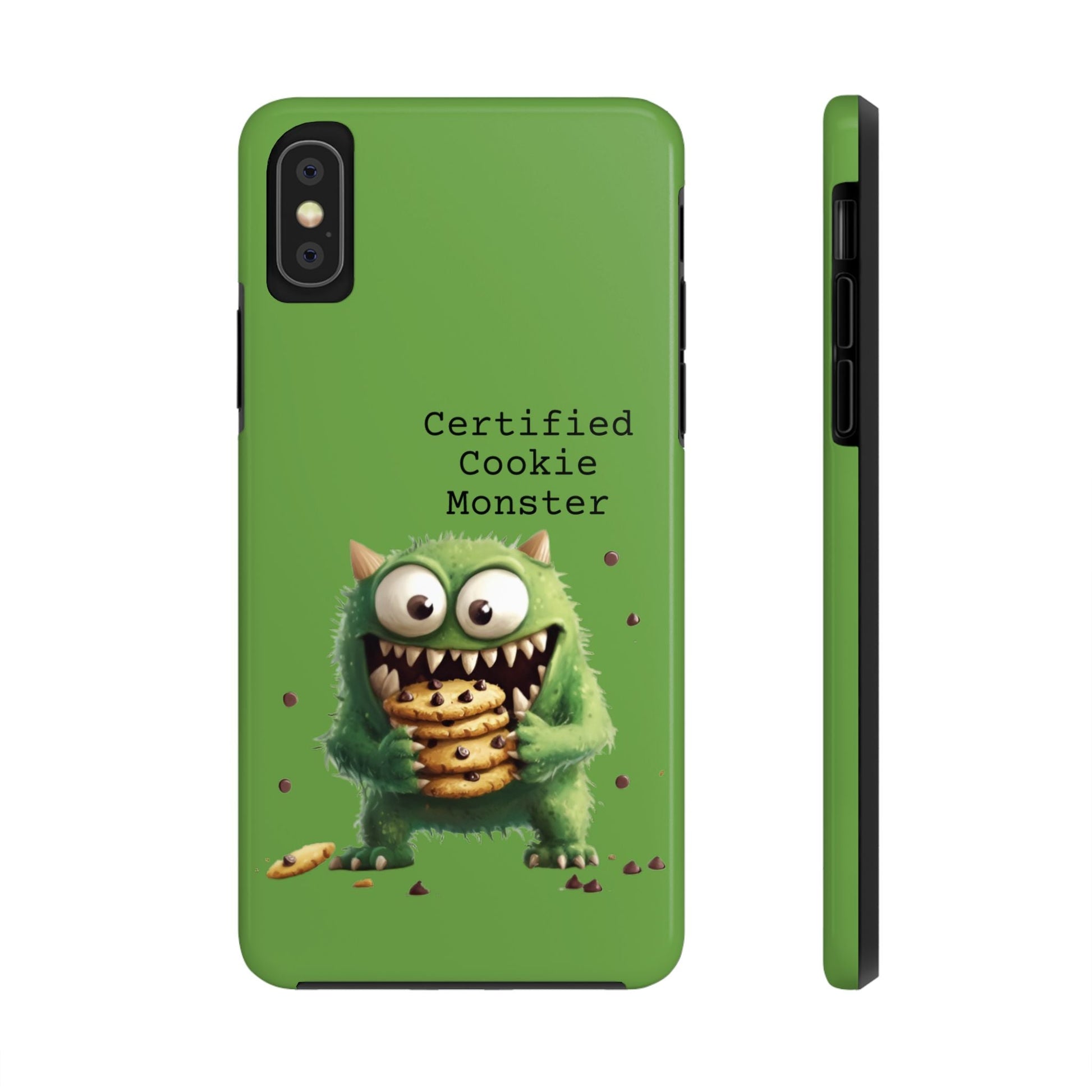 Cookie Monster Tough Phone Case for iphone & Samsung Galaxy - Ruppy's Creations