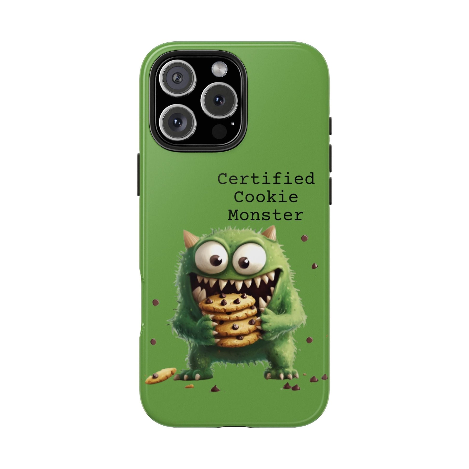 Cookie Monster Tough Phone Case for iphone & Samsung Galaxy - Ruppy's Creations