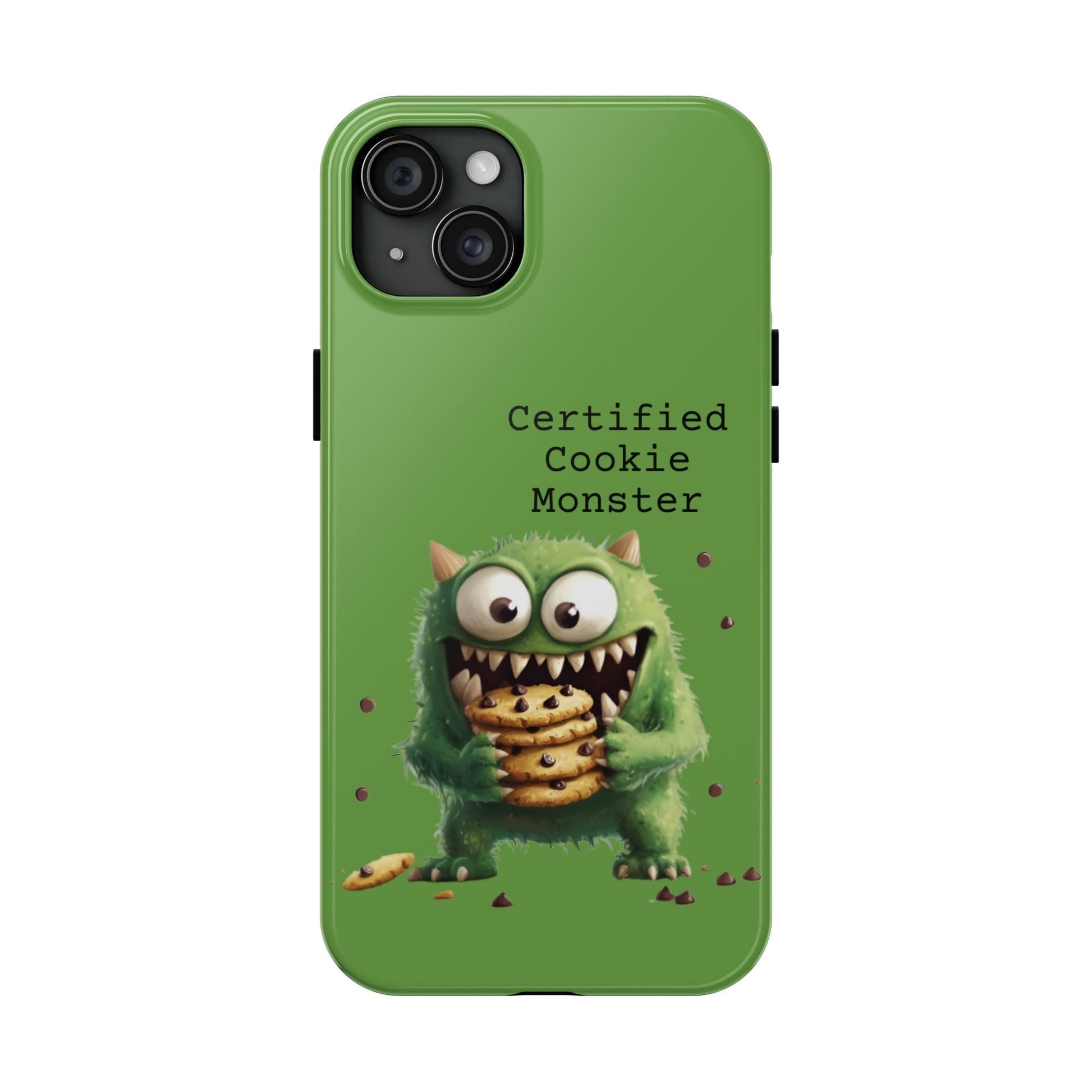 Cookie Monster Tough Phone Case for iphone & Samsung Galaxy - Ruppy's Creations