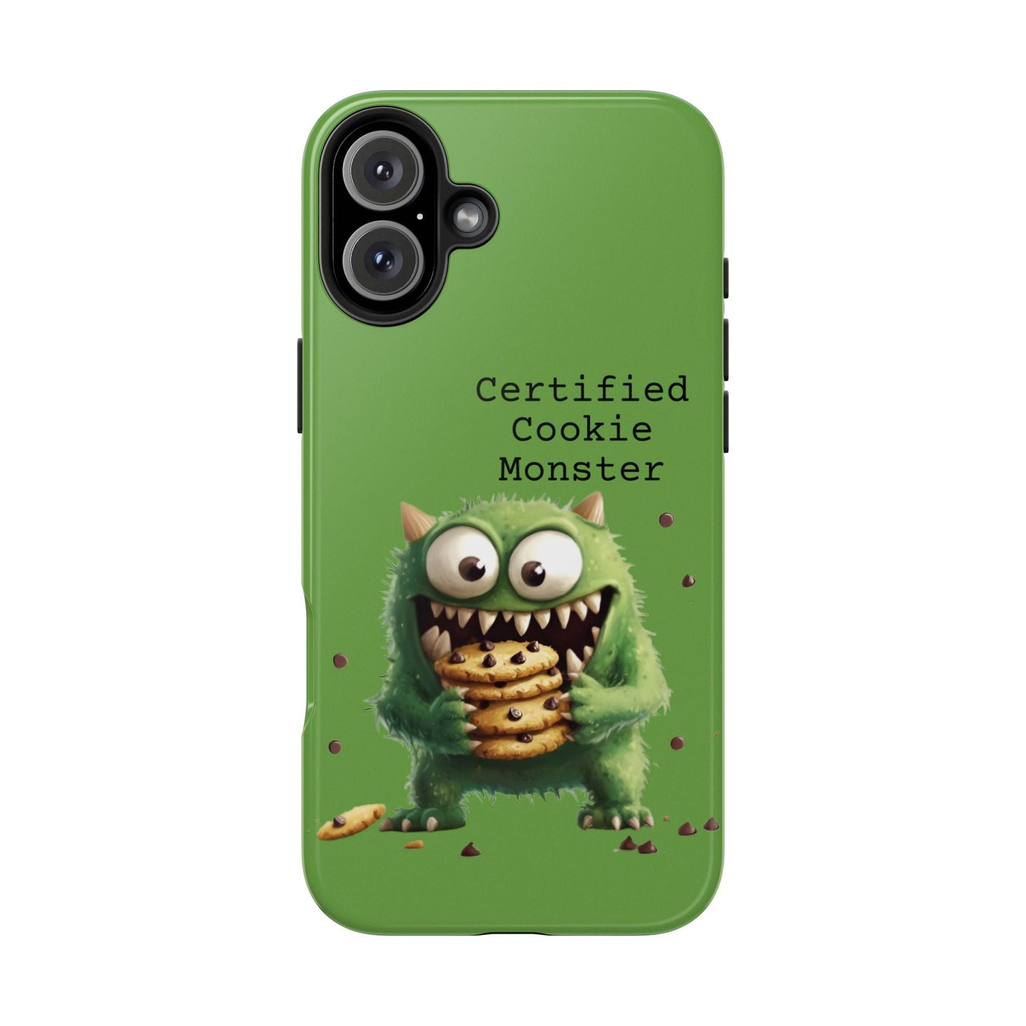 Cookie Monster Tough Phone Case for iphone & Samsung Galaxy - Ruppy's Creations