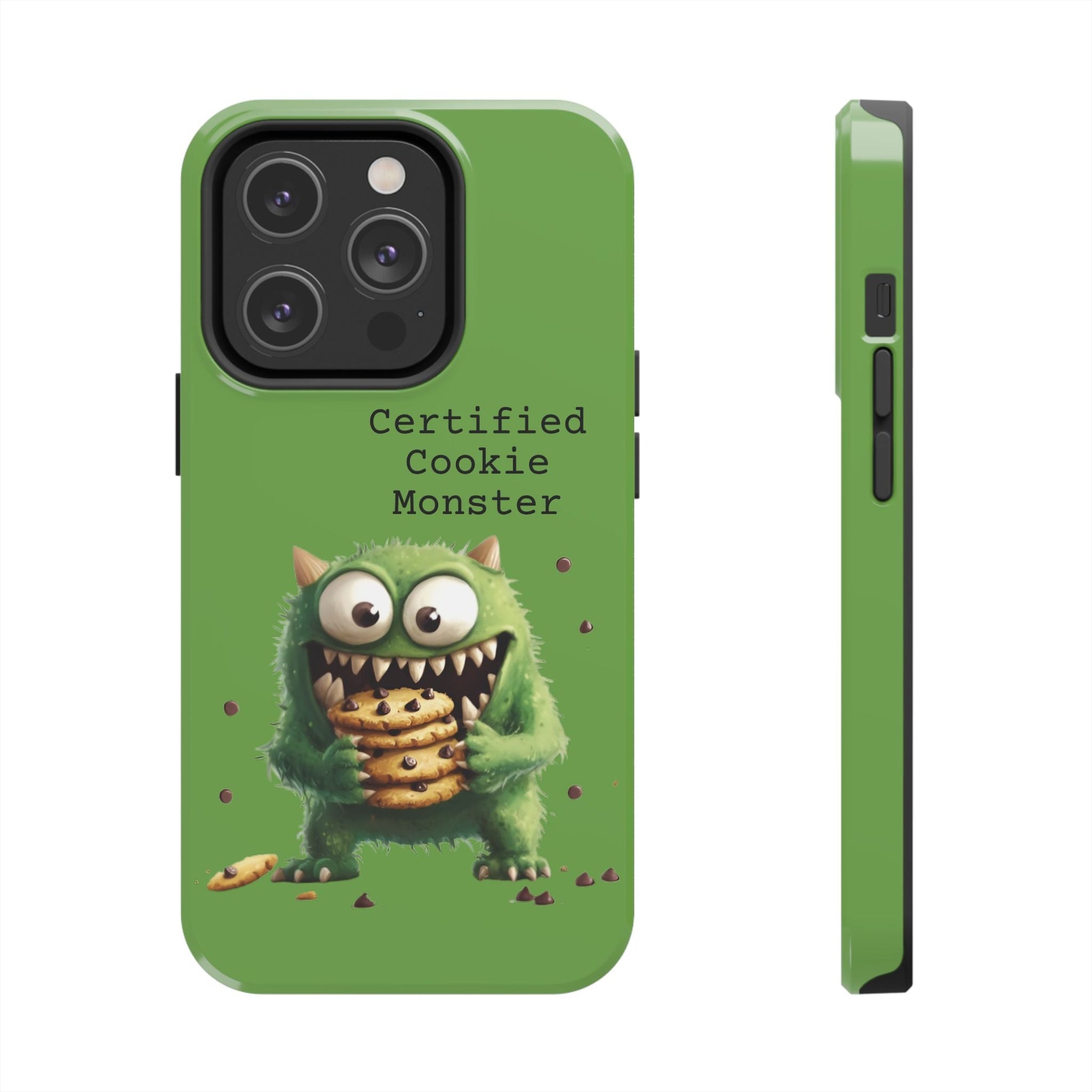 Cookie Monster Tough Phone Case for iphone & Samsung Galaxy - Ruppy's Creations