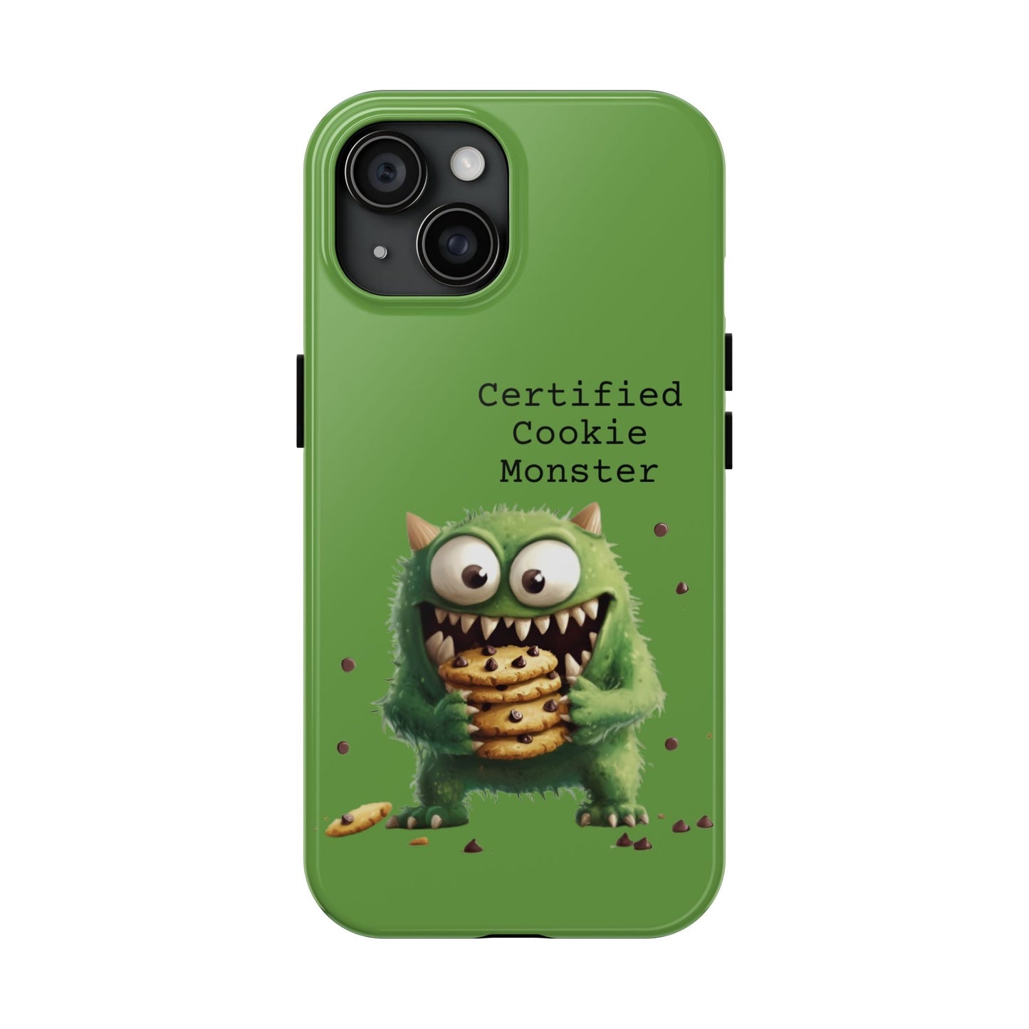 Cookie Monster Tough Phone Case for iphone & Samsung Galaxy - Ruppy's Creations