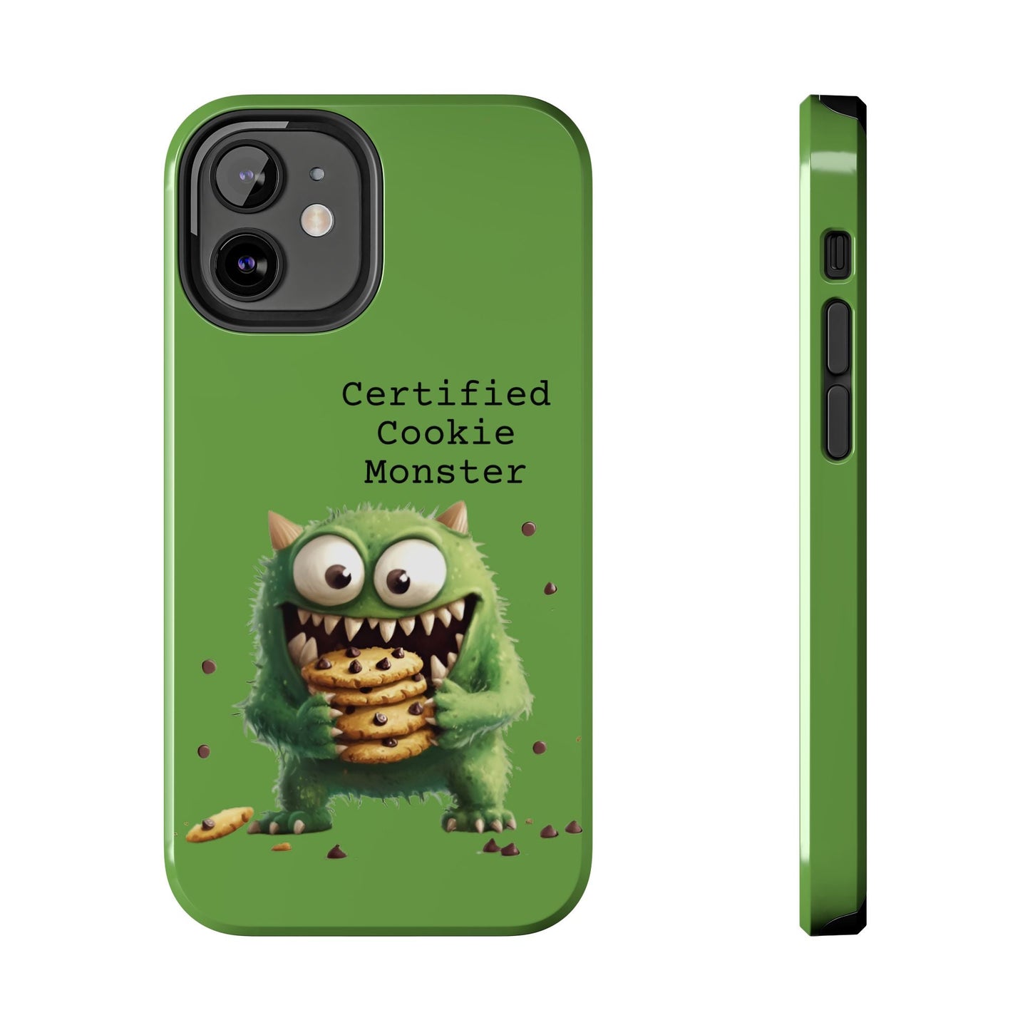 Cookie Monster Tough Phone Case for iphone & Samsung Galaxy - Ruppy's Creations