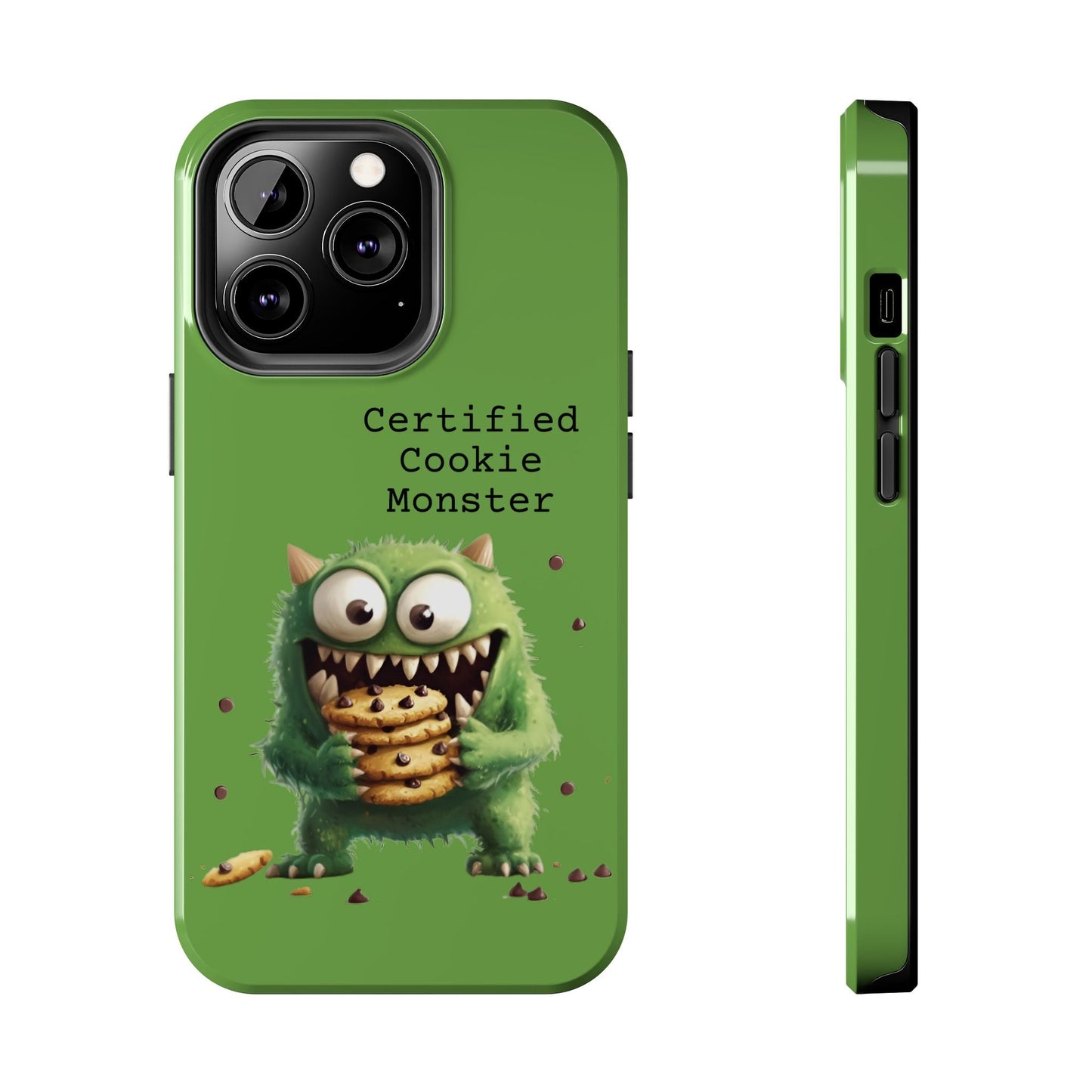 Cookie Monster Tough Phone Case for iphone & Samsung Galaxy - Ruppy's Creations