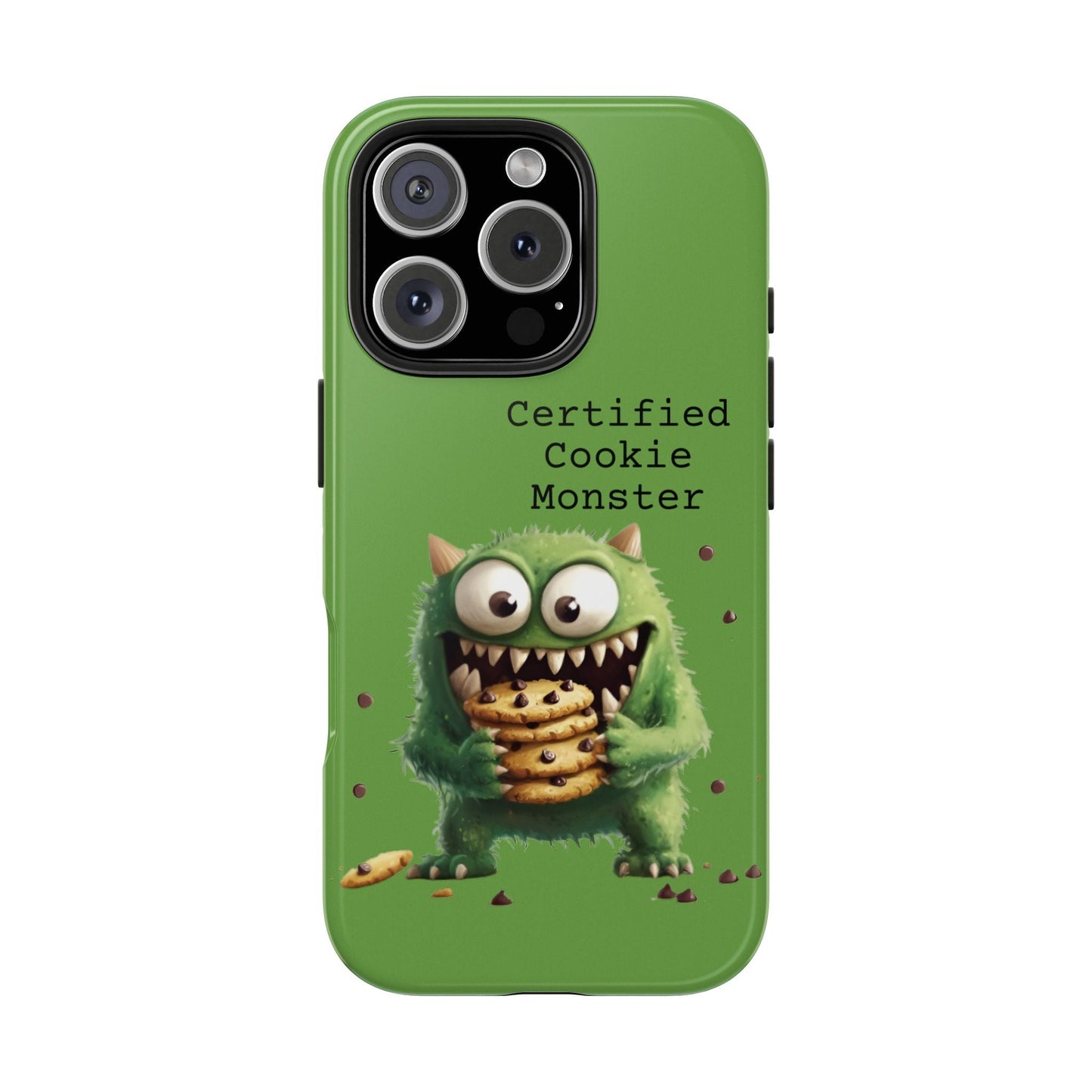 Cookie Monster Tough Phone Case for iphone & Samsung Galaxy - Ruppy's Creations