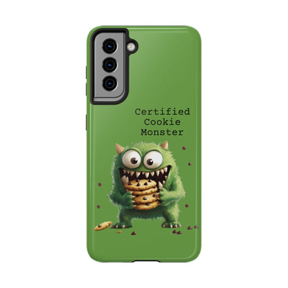 Cookie Monster Tough Phone Case for iphone & Samsung Galaxy - Ruppy's Creations