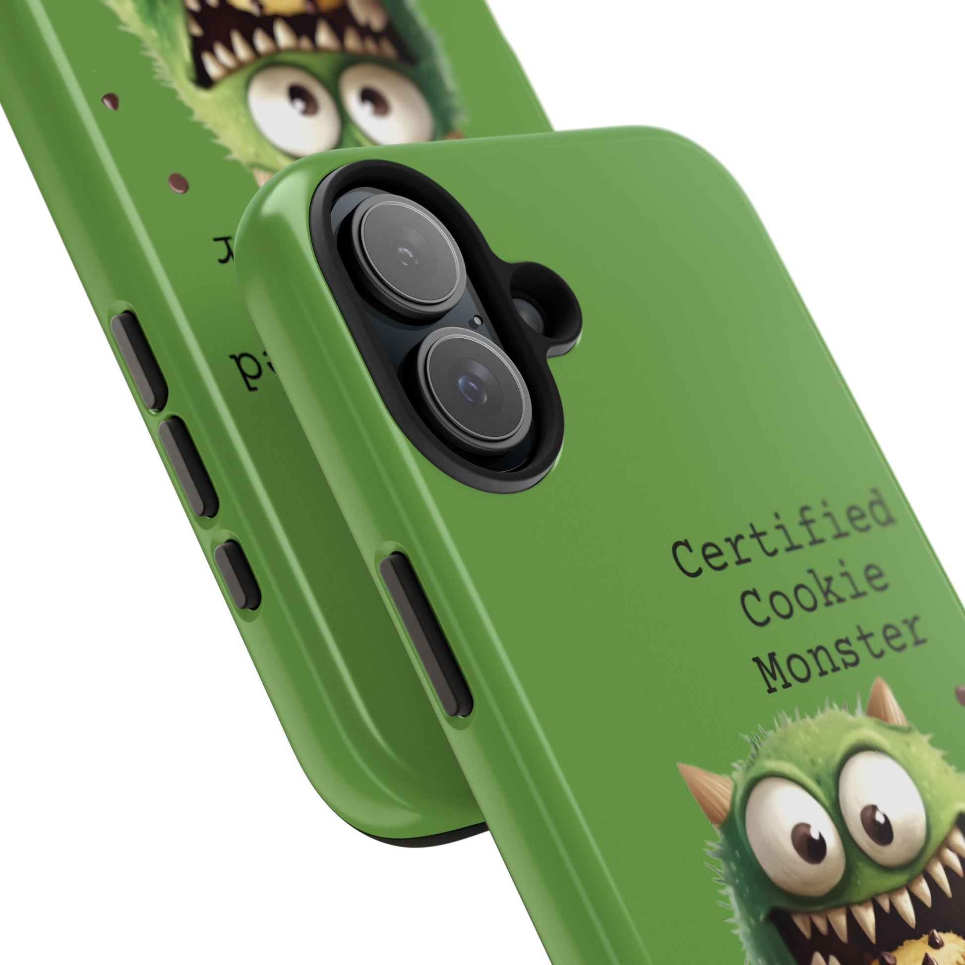 Cookie Monster Tough Phone Case for iphone & Samsung Galaxy - Ruppy's Creations