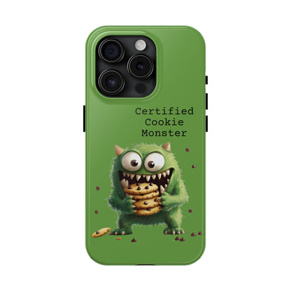 Cookie Monster Tough Phone Case for iphone & Samsung Galaxy - Ruppy's Creations