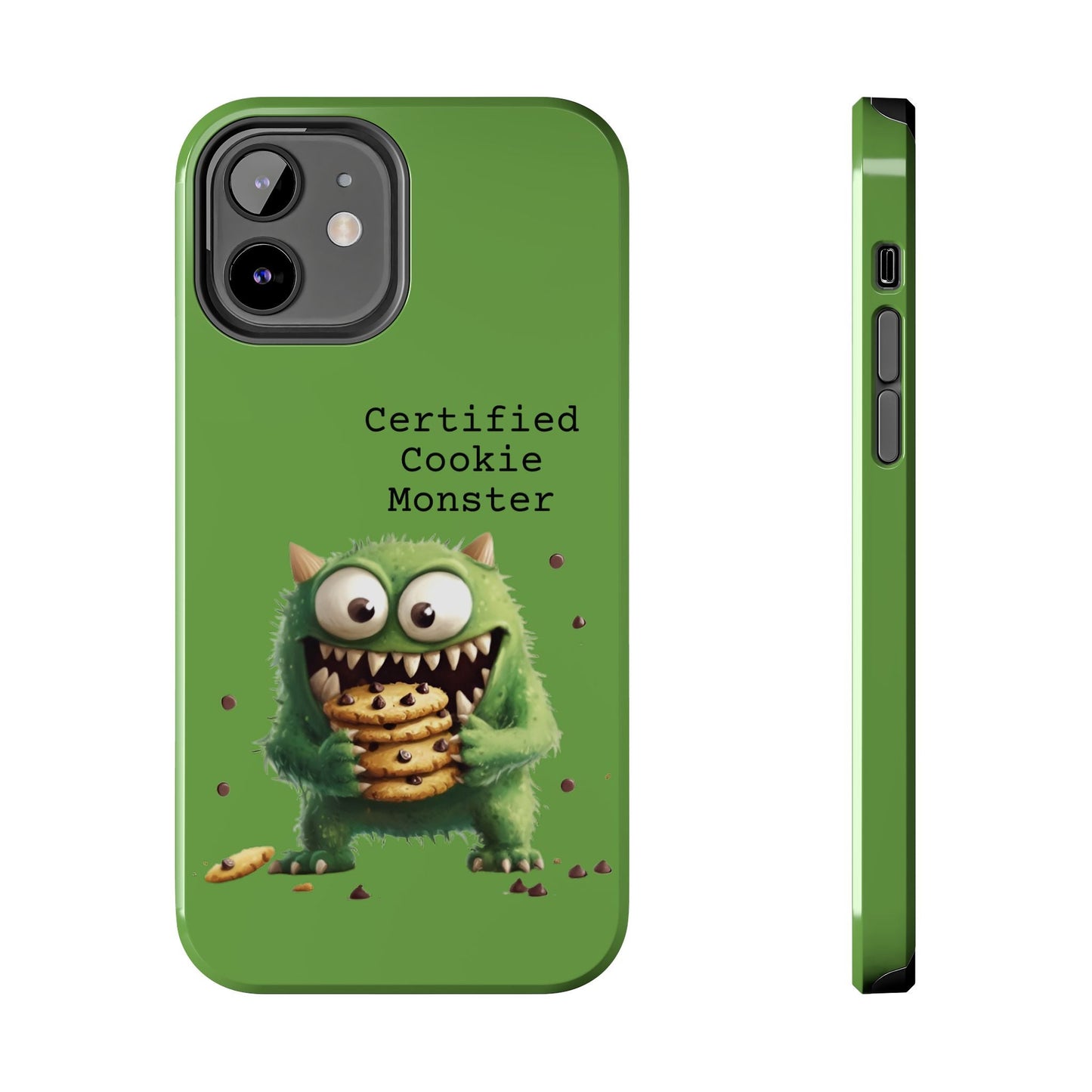 Cookie Monster Tough Phone Case for iphone & Samsung Galaxy - Ruppy's Creations