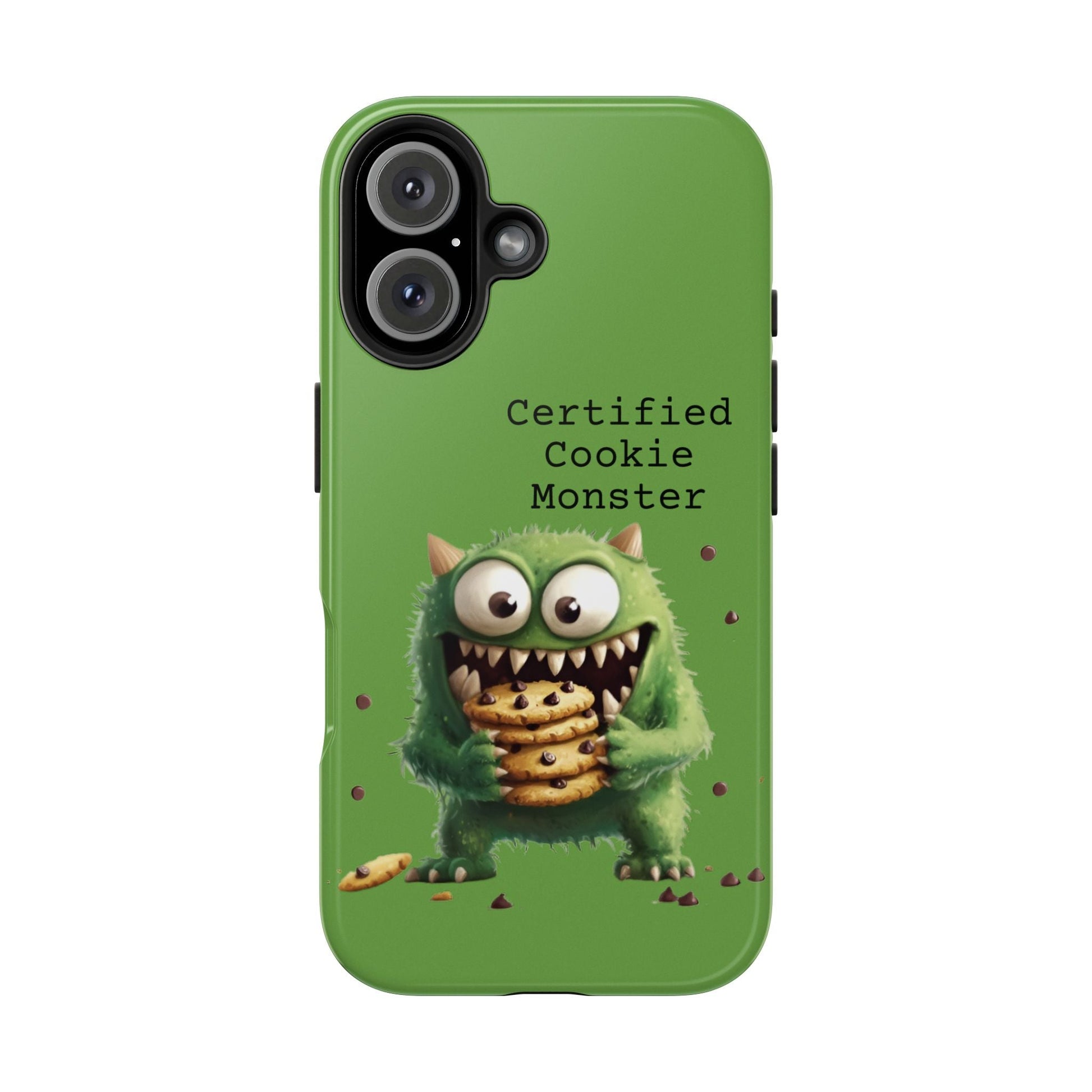 Cookie Monster Tough Phone Case for iphone & Samsung Galaxy - Ruppy's Creations