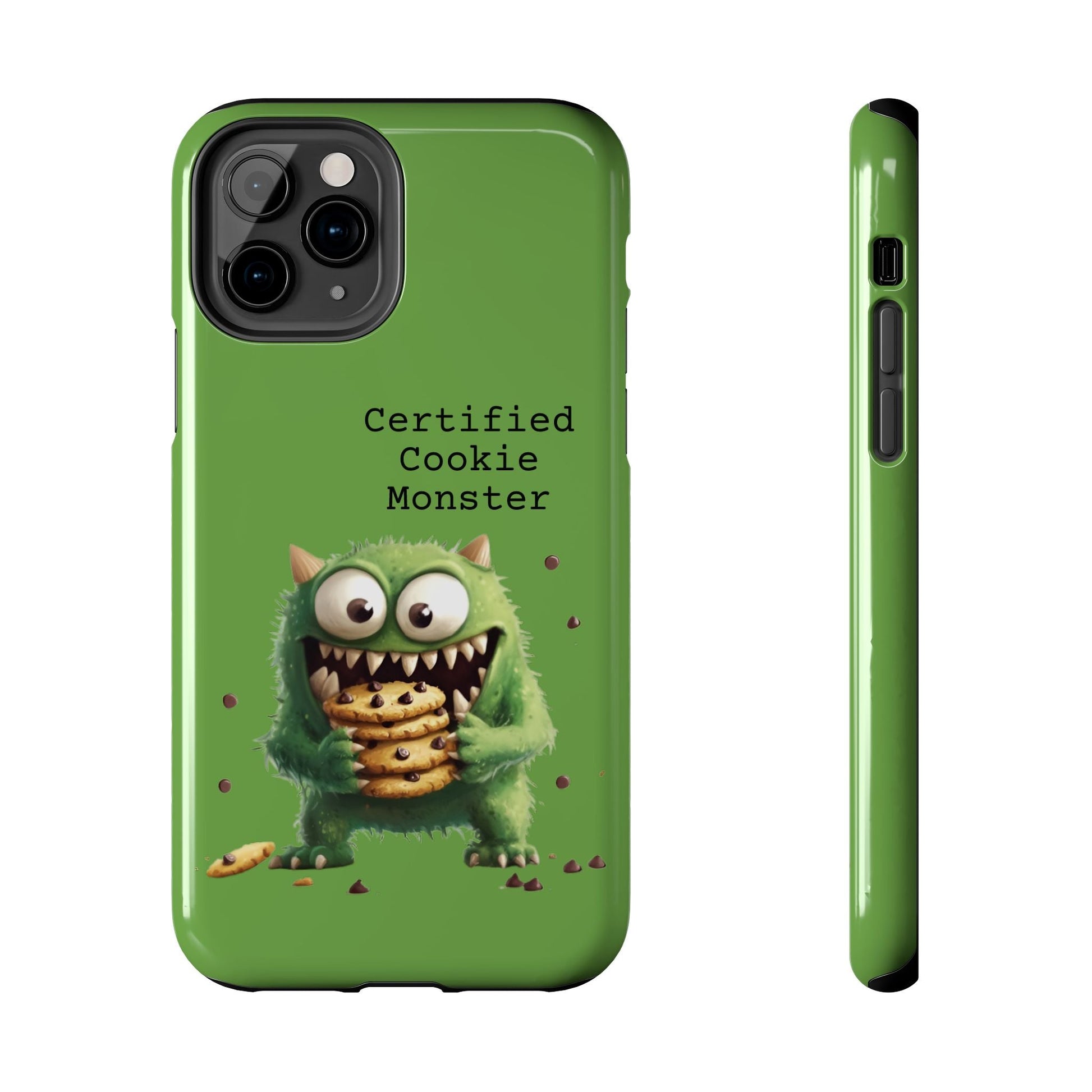 Cookie Monster Tough Phone Case for iphone & Samsung Galaxy - Ruppy's Creations