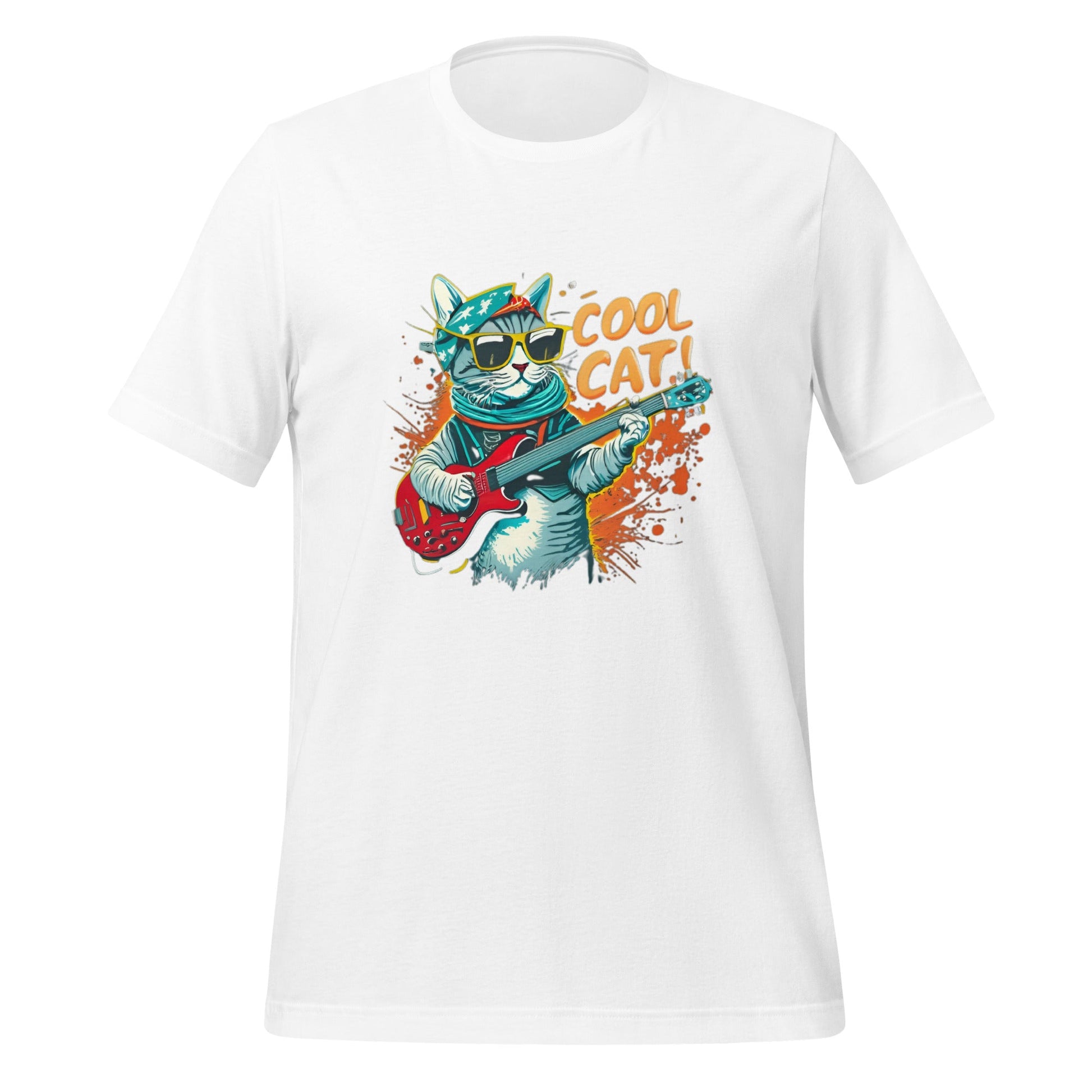 Cool Cat Men's T-Shirt (sizes up to 4x) - Ruppy's Creations