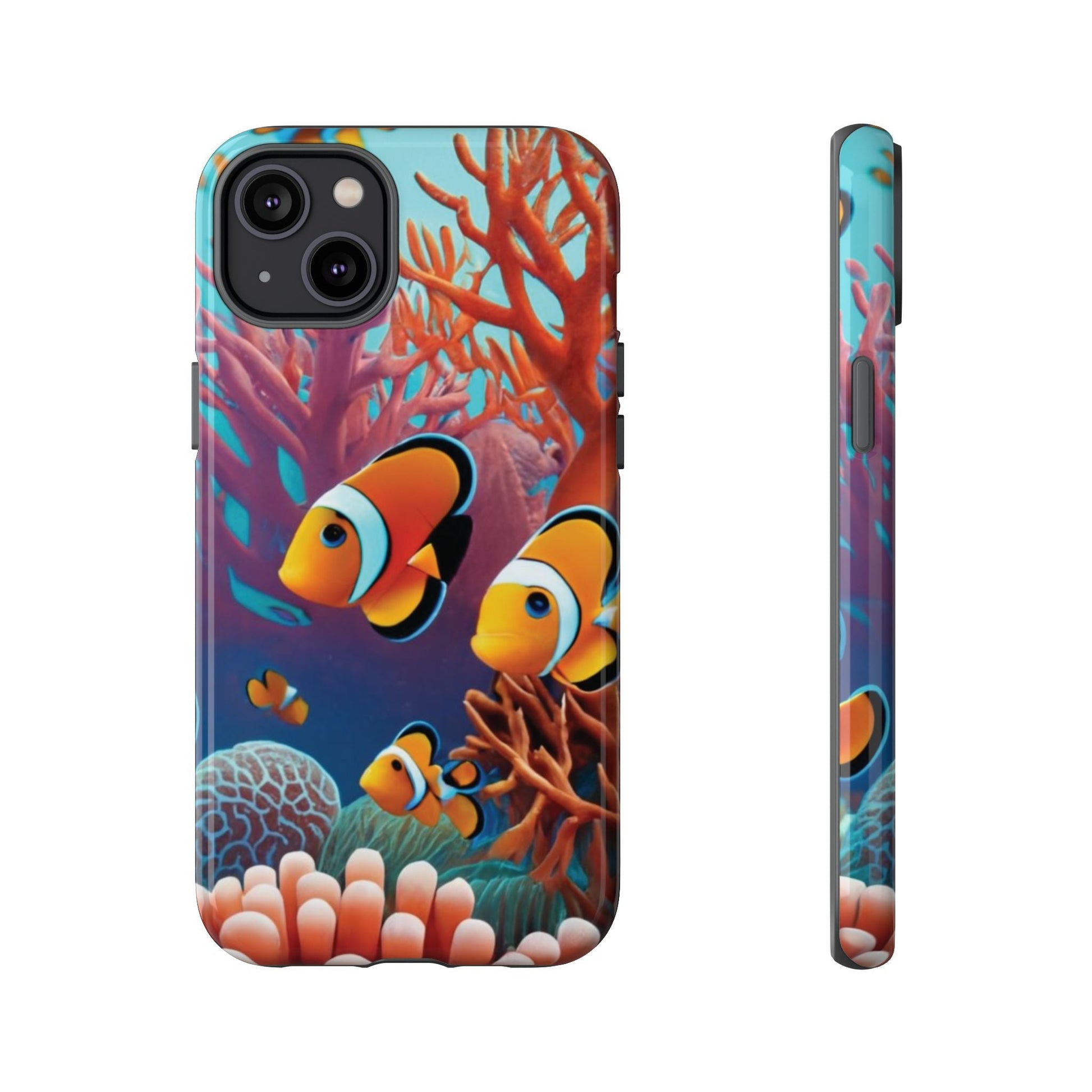 Coral Reef Cell Phone Tough Cases For I Phone, Samsung Galaxy and Google Pixel - Ruppy's Creations