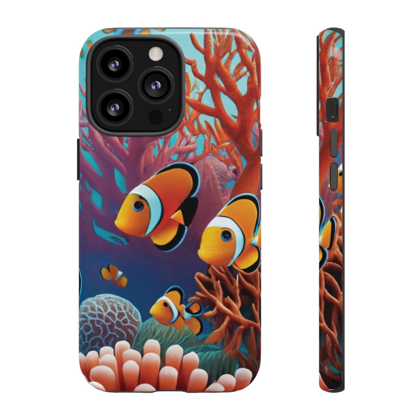 Coral Reef Cell Phone Tough Cases For I Phone, Samsung Galaxy and Google Pixel - Ruppy's Creations