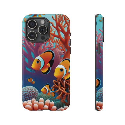 Coral Reef Cell Phone Tough Cases For I Phone, Samsung Galaxy and Google Pixel - Ruppy's Creations