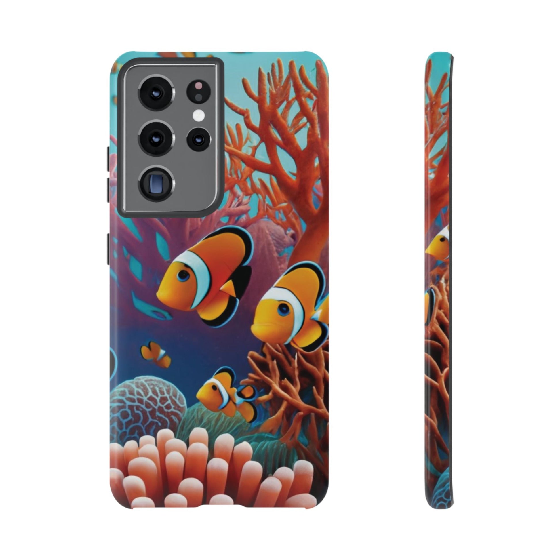 Coral Reef Cell Phone Tough Cases For I Phone, Samsung Galaxy and Google Pixel - Ruppy's Creations