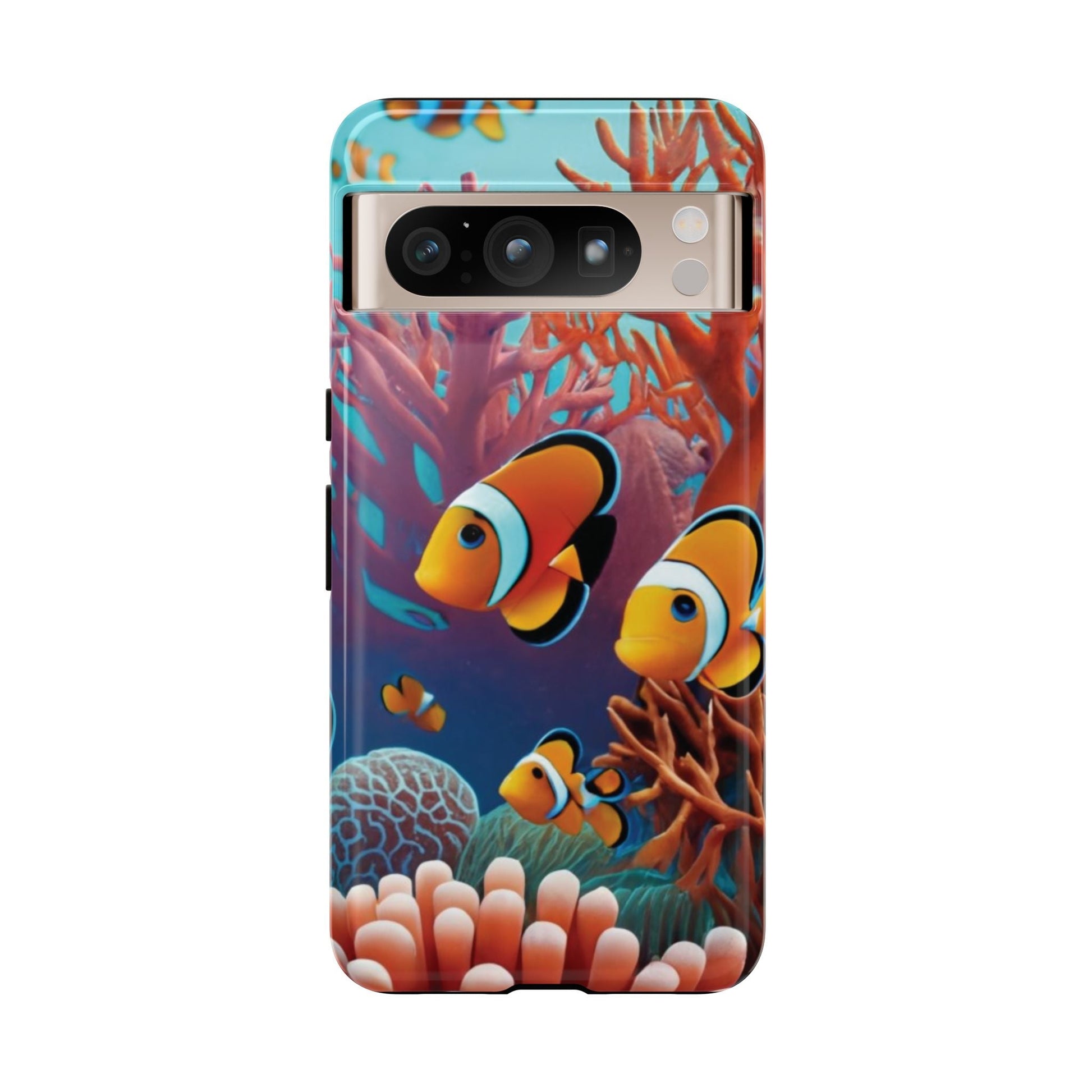 Coral Reef Cell Phone Tough Cases For I Phone, Samsung Galaxy and Google Pixel - Ruppy's Creations