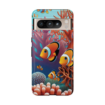 Coral Reef Cell Phone Tough Cases For I Phone, Samsung Galaxy and Google Pixel - Ruppy's Creations