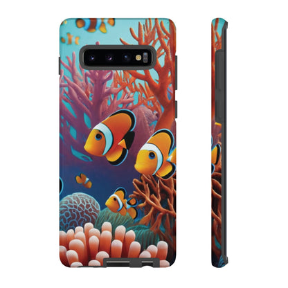 Coral Reef Cell Phone Tough Cases For I Phone, Samsung Galaxy and Google Pixel - Ruppy's Creations