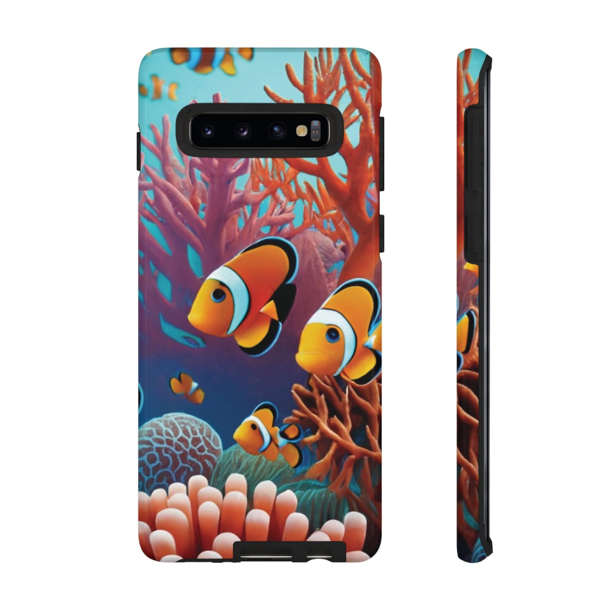 Coral Reef Cell Phone Tough Cases For I Phone, Samsung Galaxy and Google Pixel - Ruppy's Creations