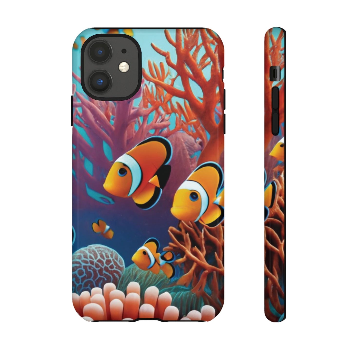 Coral Reef Cell Phone Tough Cases For I Phone, Samsung Galaxy and Google Pixel - Ruppy's Creations