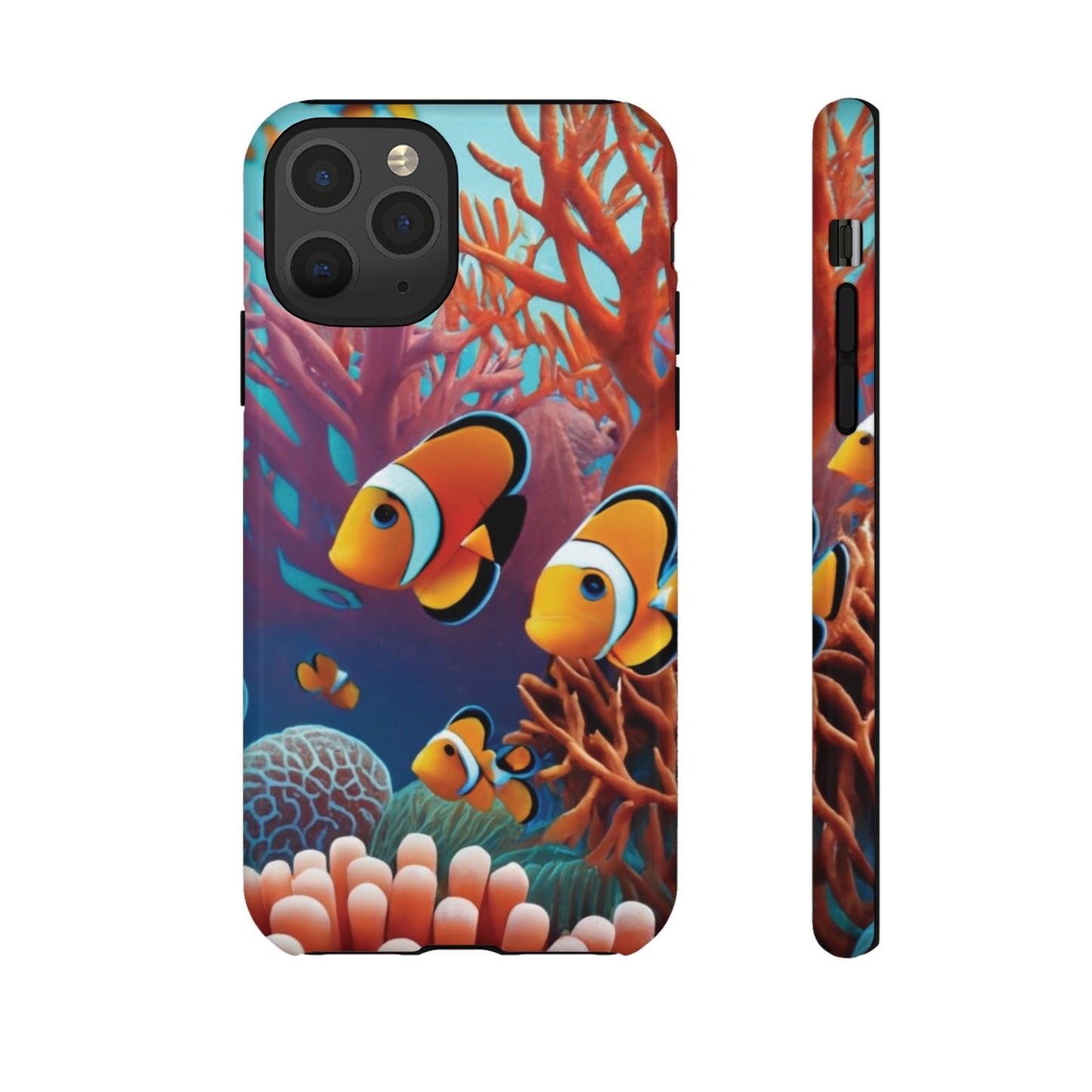 Coral Reef Cell Phone Tough Cases For I Phone, Samsung Galaxy and Google Pixel - Ruppy's Creations