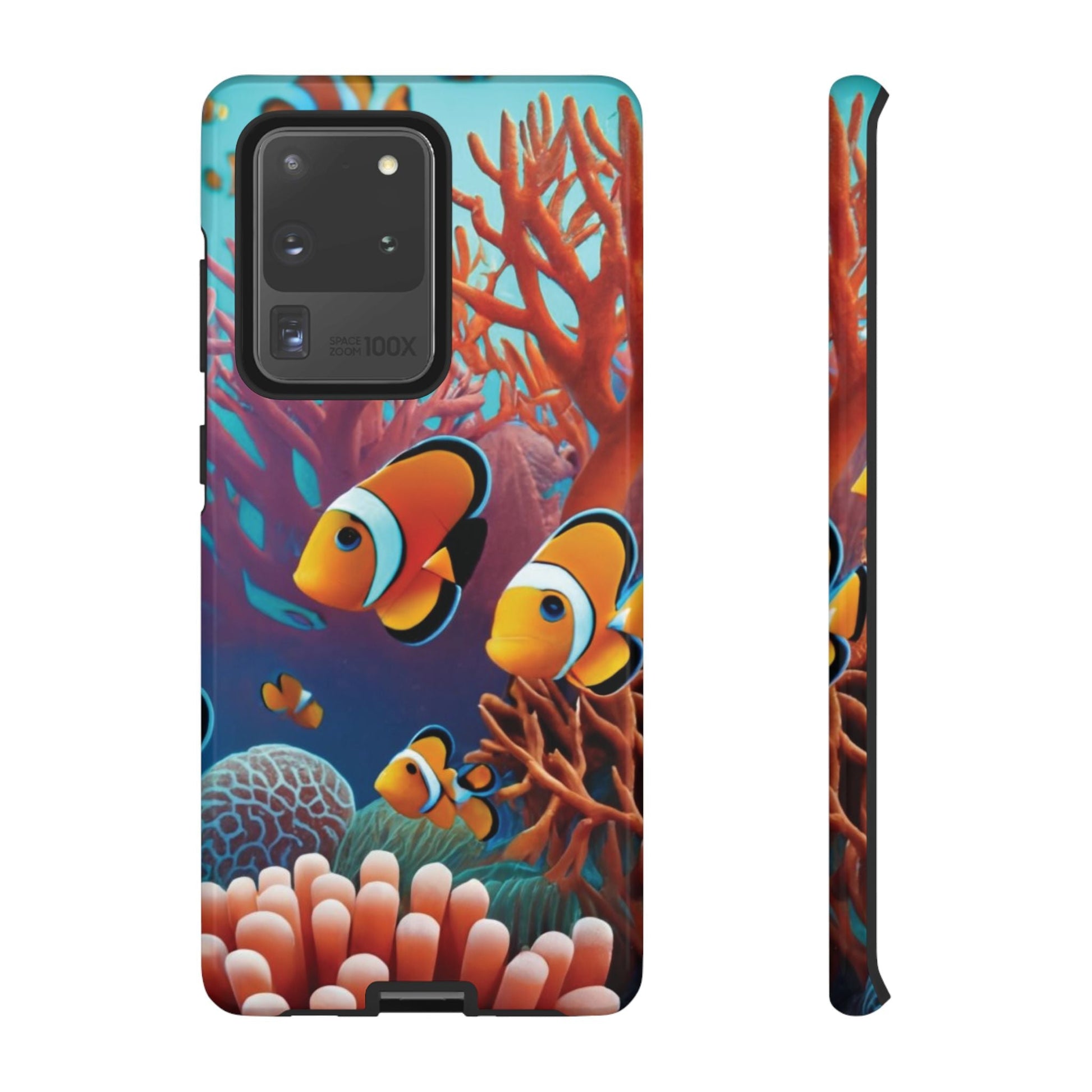 Coral Reef Cell Phone Tough Cases For I Phone, Samsung Galaxy and Google Pixel - Ruppy's Creations